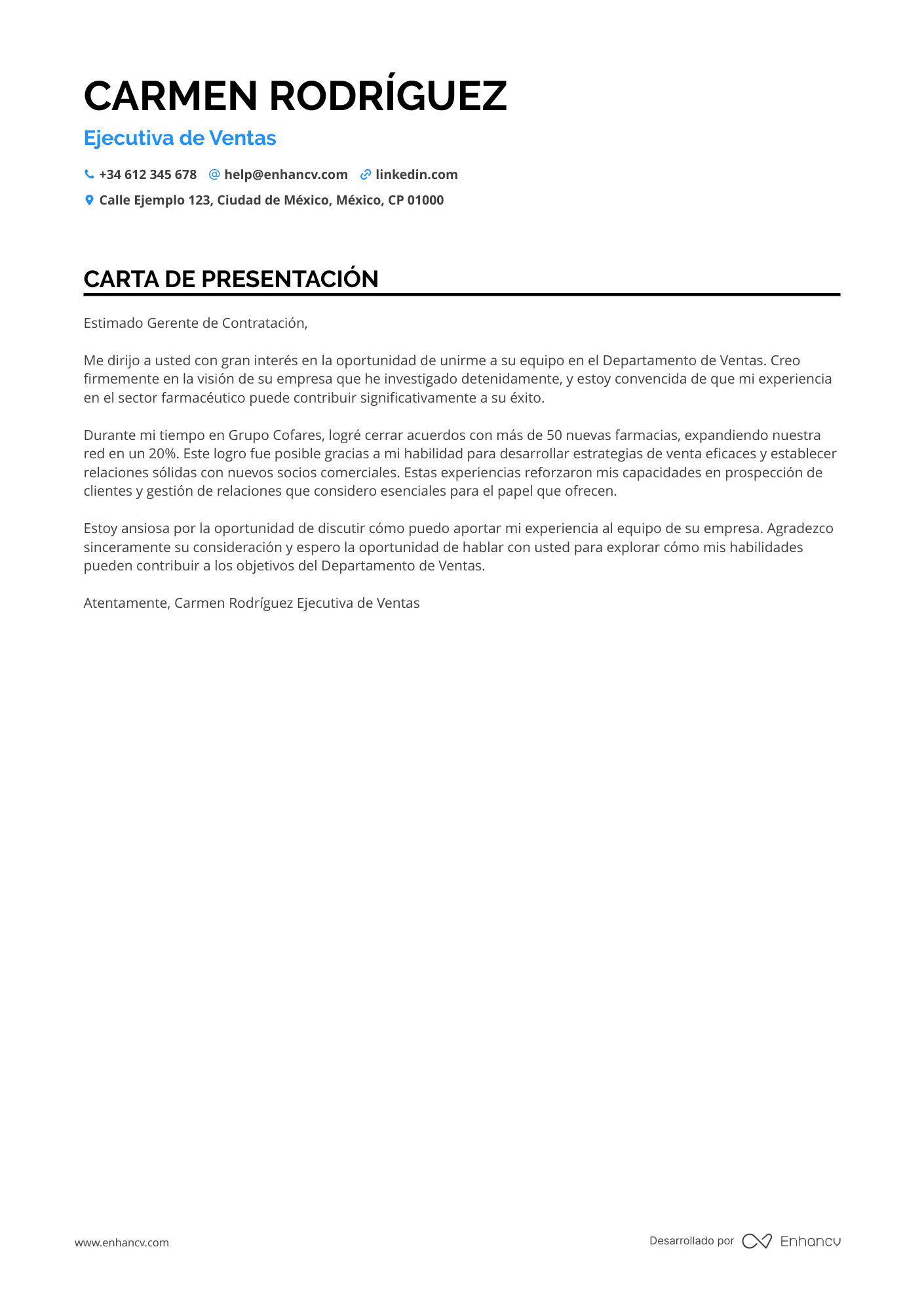 Vendedor Senior