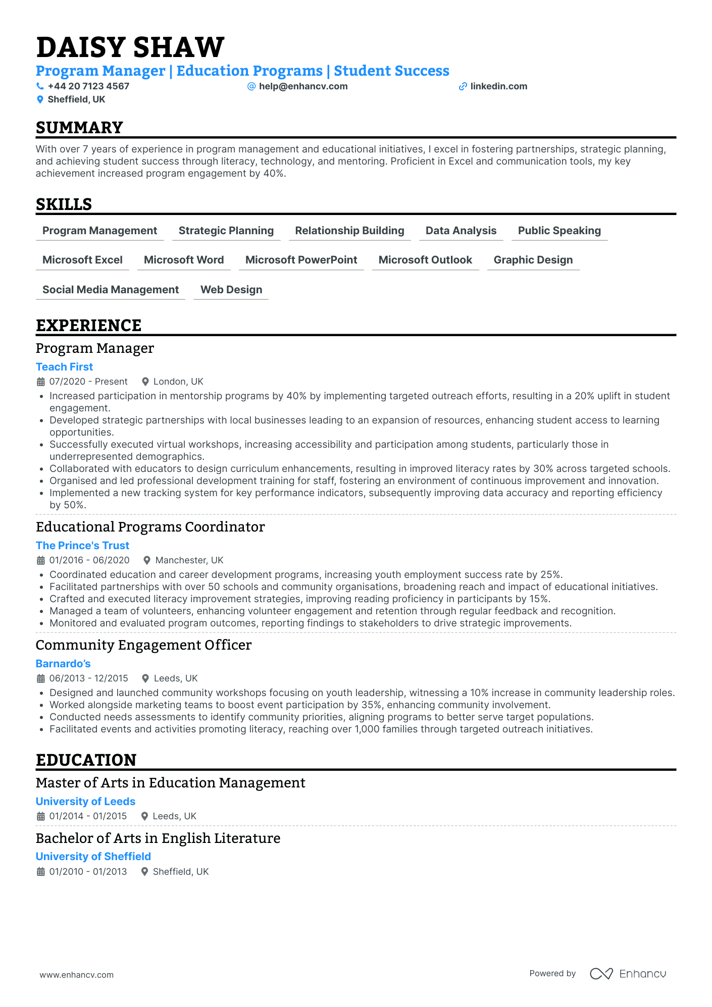 Customer Success Manager in Education