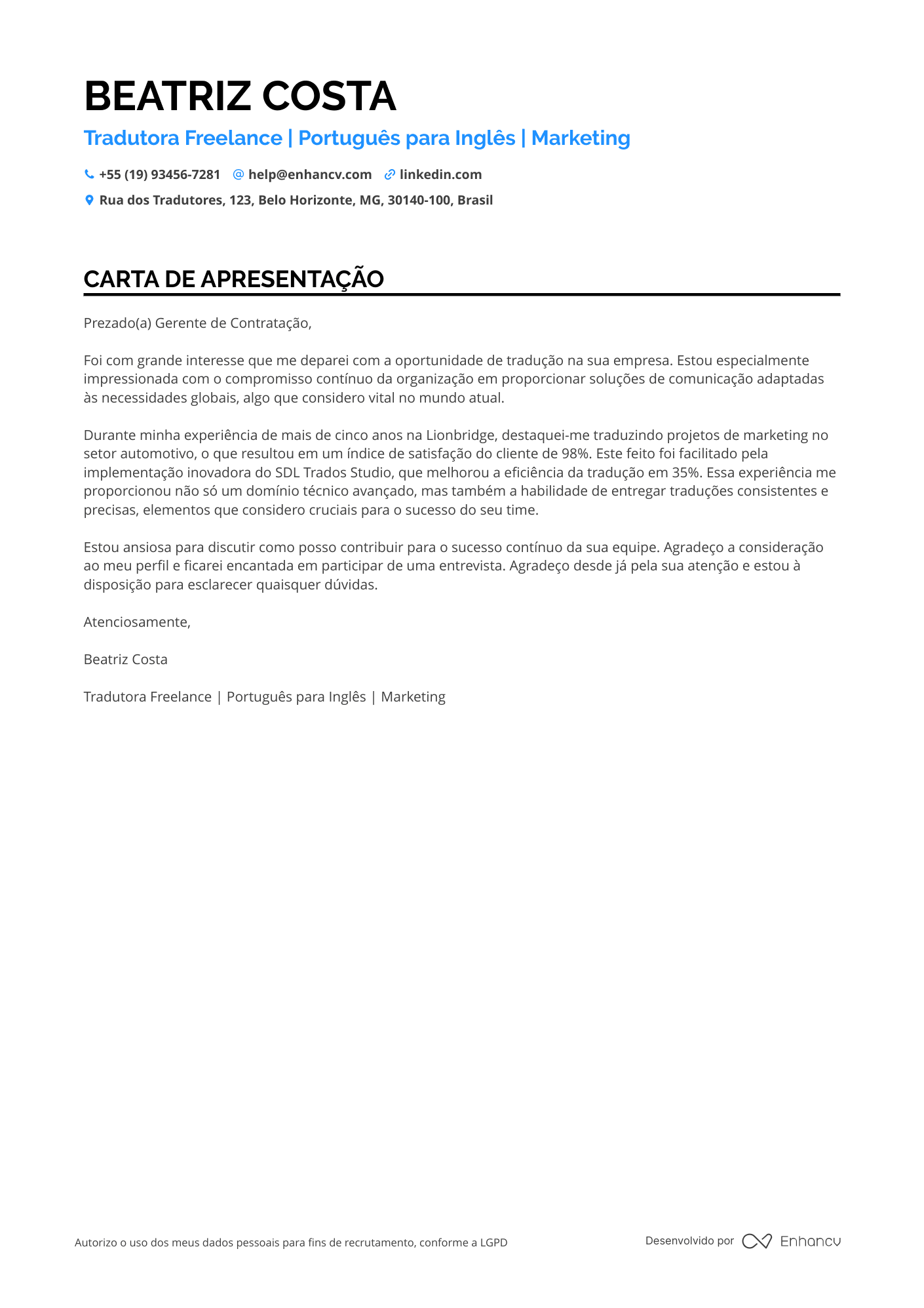 Tradutor de Finanças