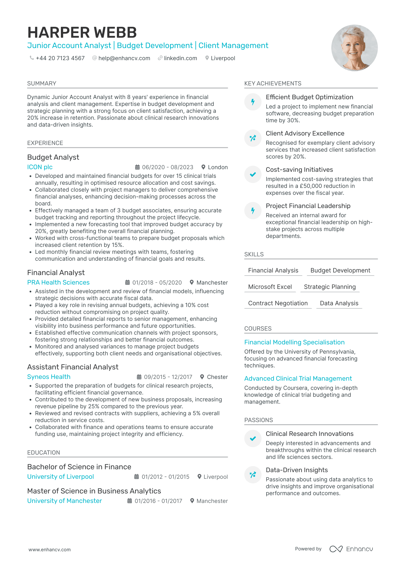 Entry Level Finance Analyst