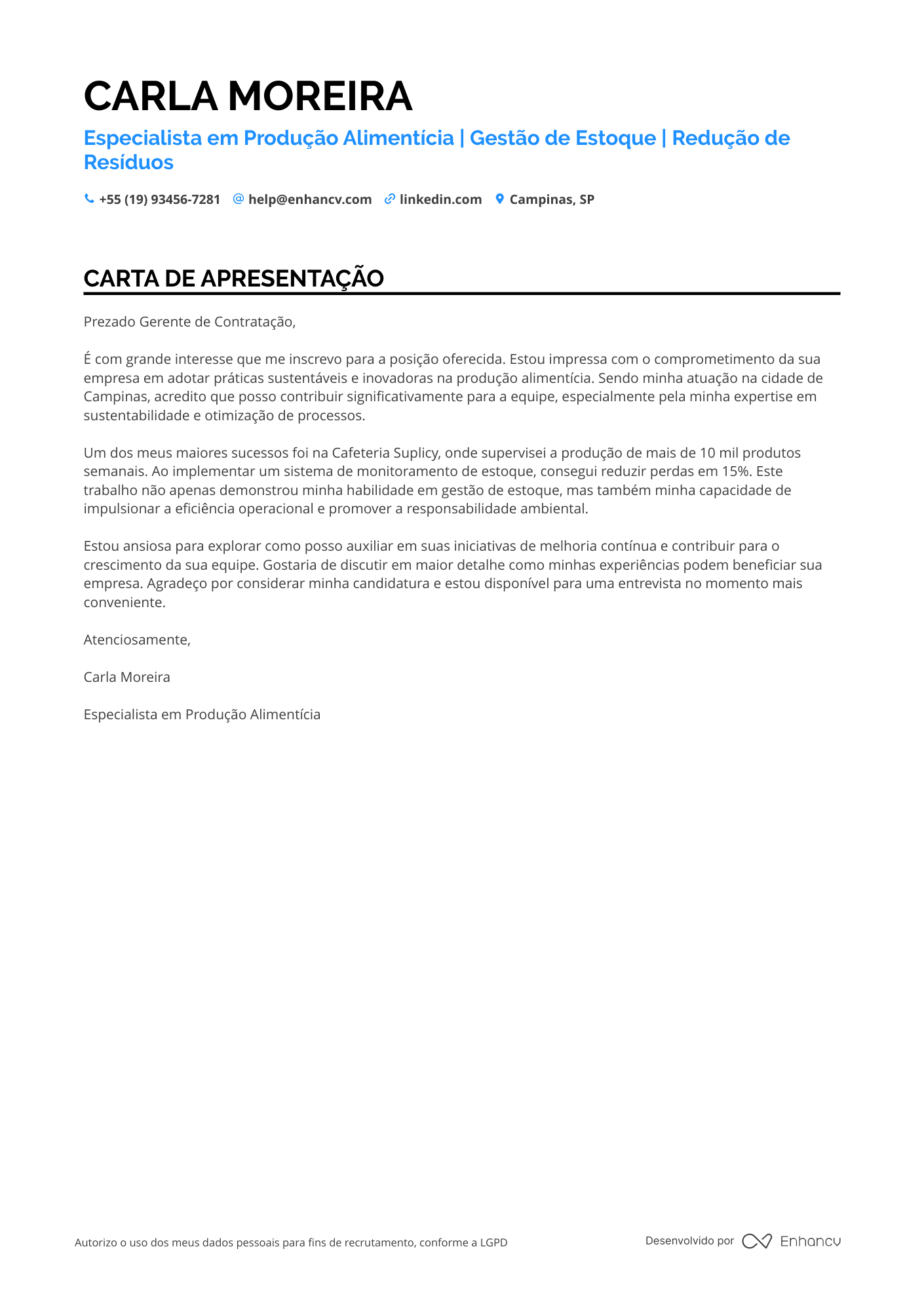 Cozinheiro de Padaria