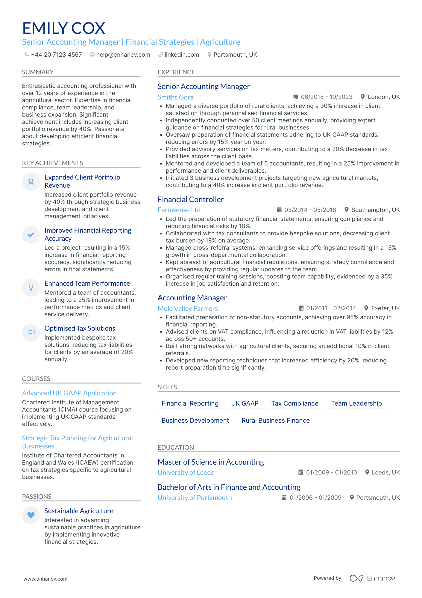 Program Manager for Agricultural Development