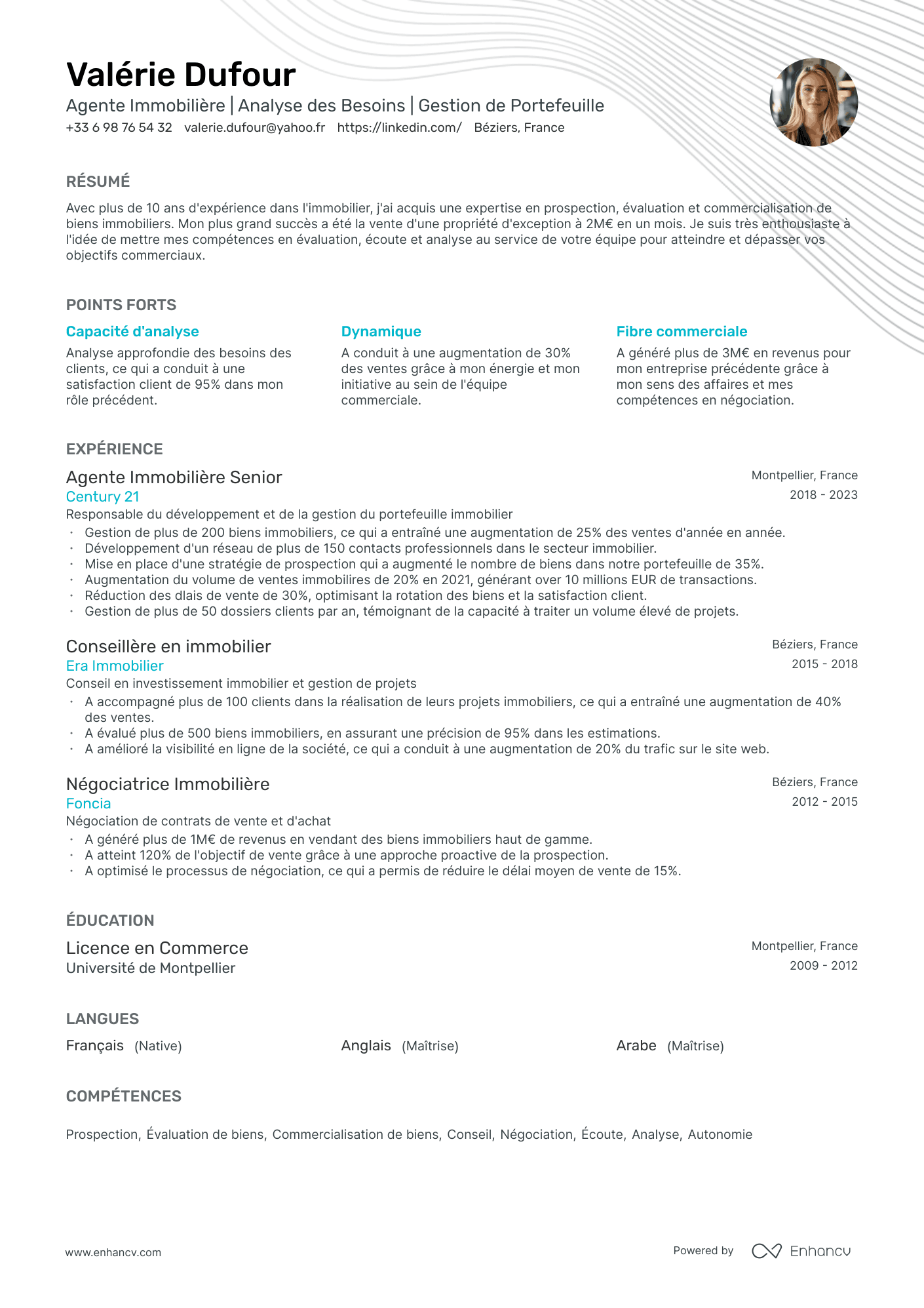 Classique CV Template