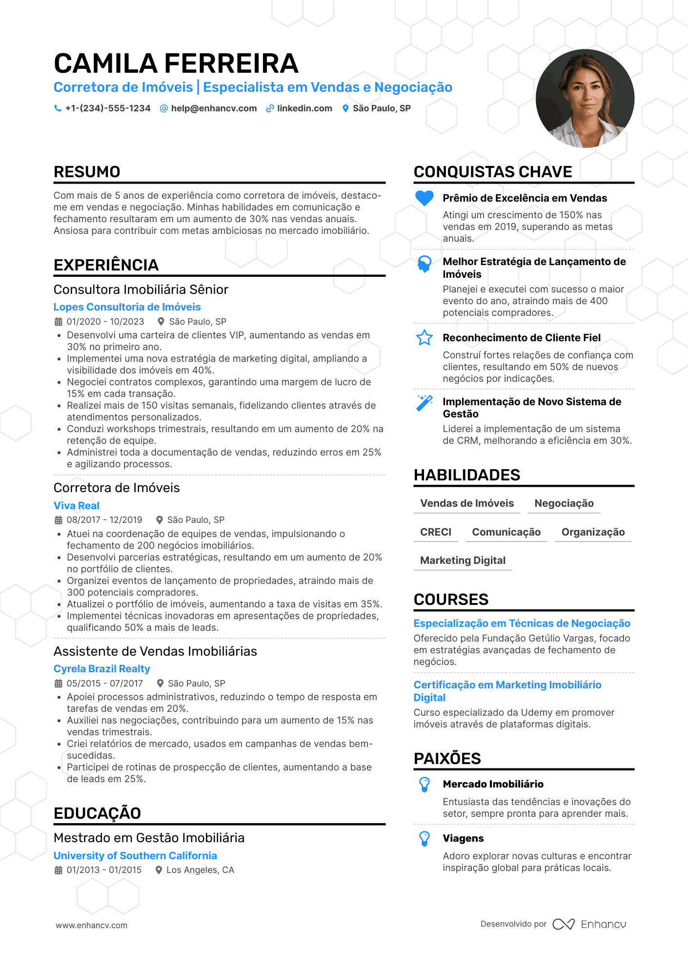 Corretor de imóveis residenciais
