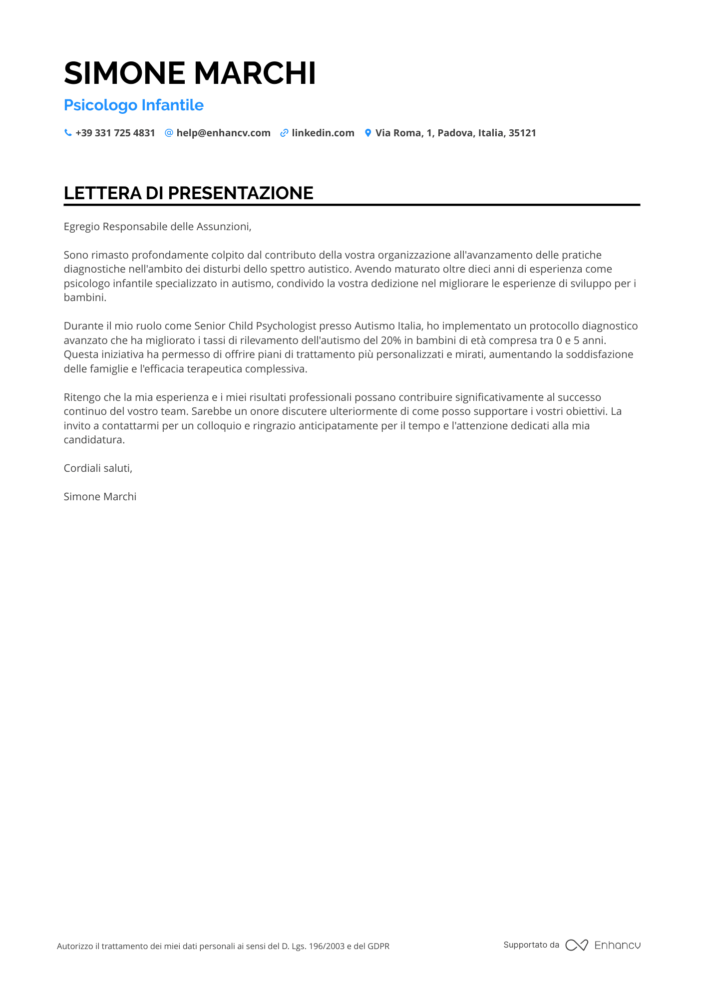 Psicologo Infantile