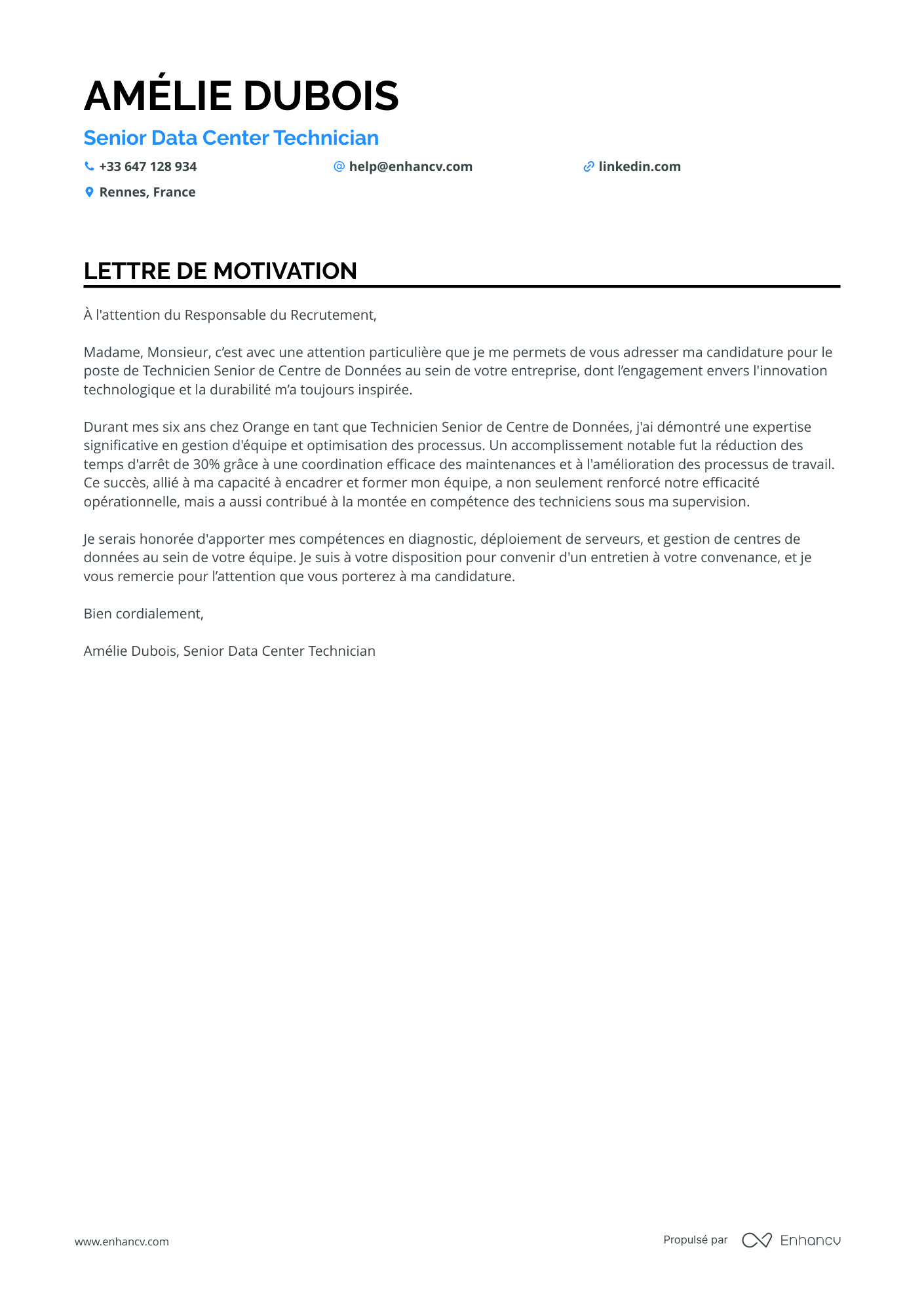 Technicien Support Informatique Senior