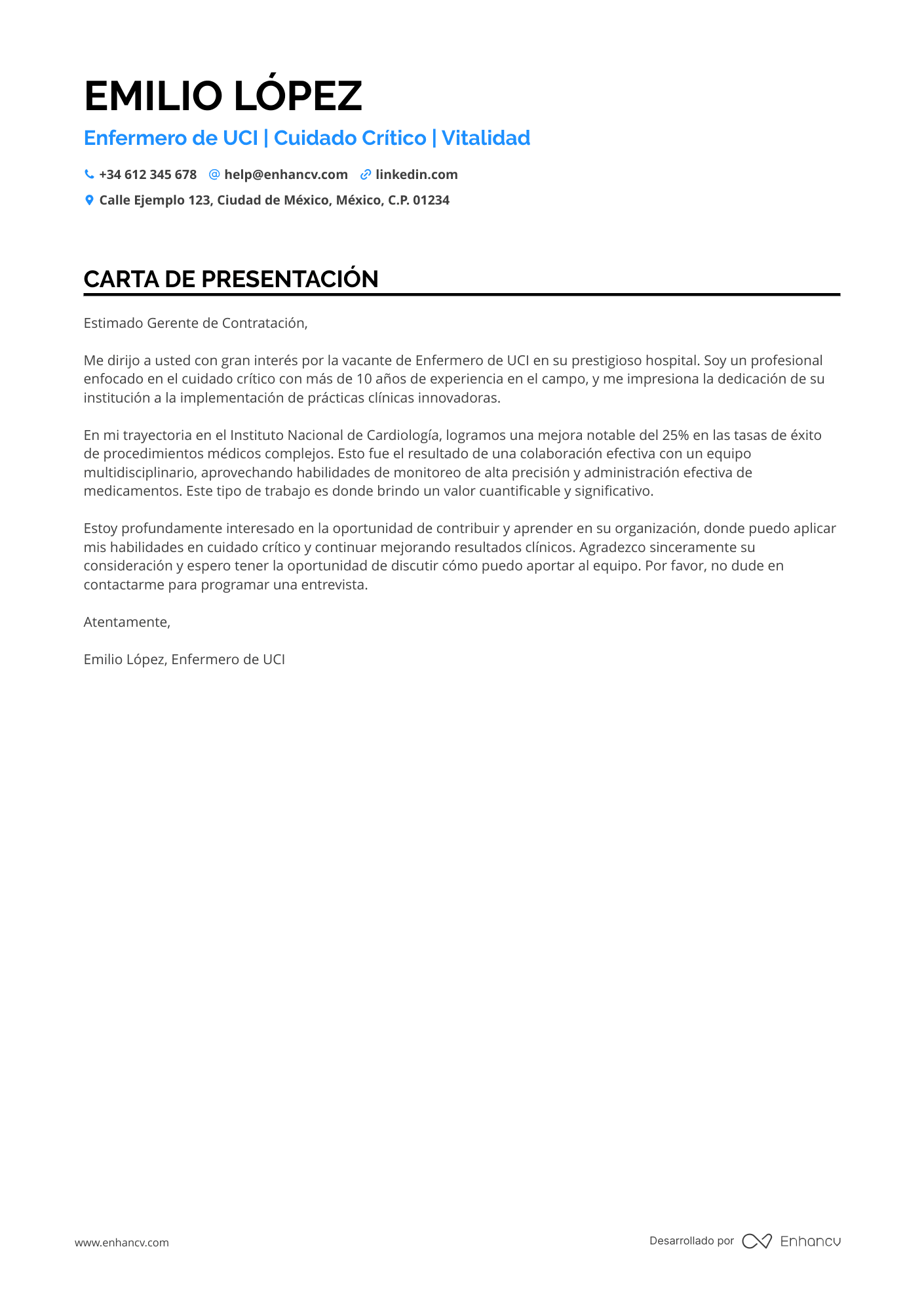 Auxiliar de Enfermería en Geriatría