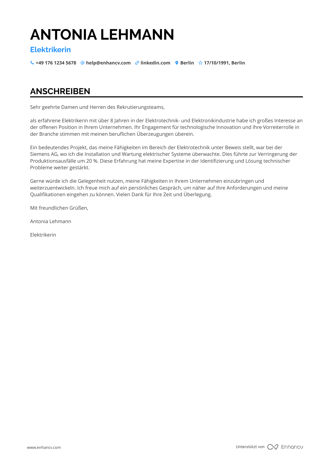 Elektriker in der Elektronikindustrie