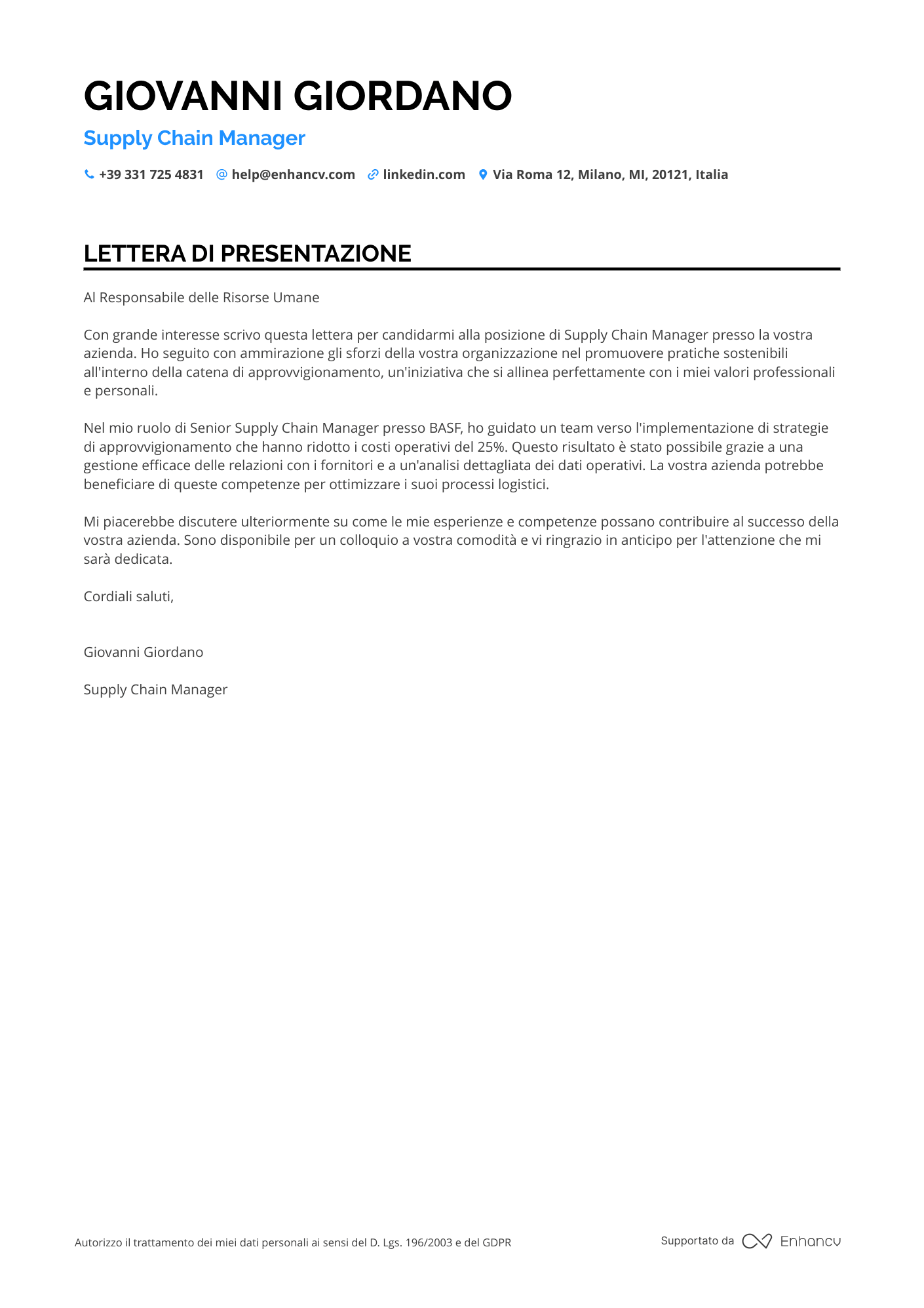 Coop Supply Chain Manager