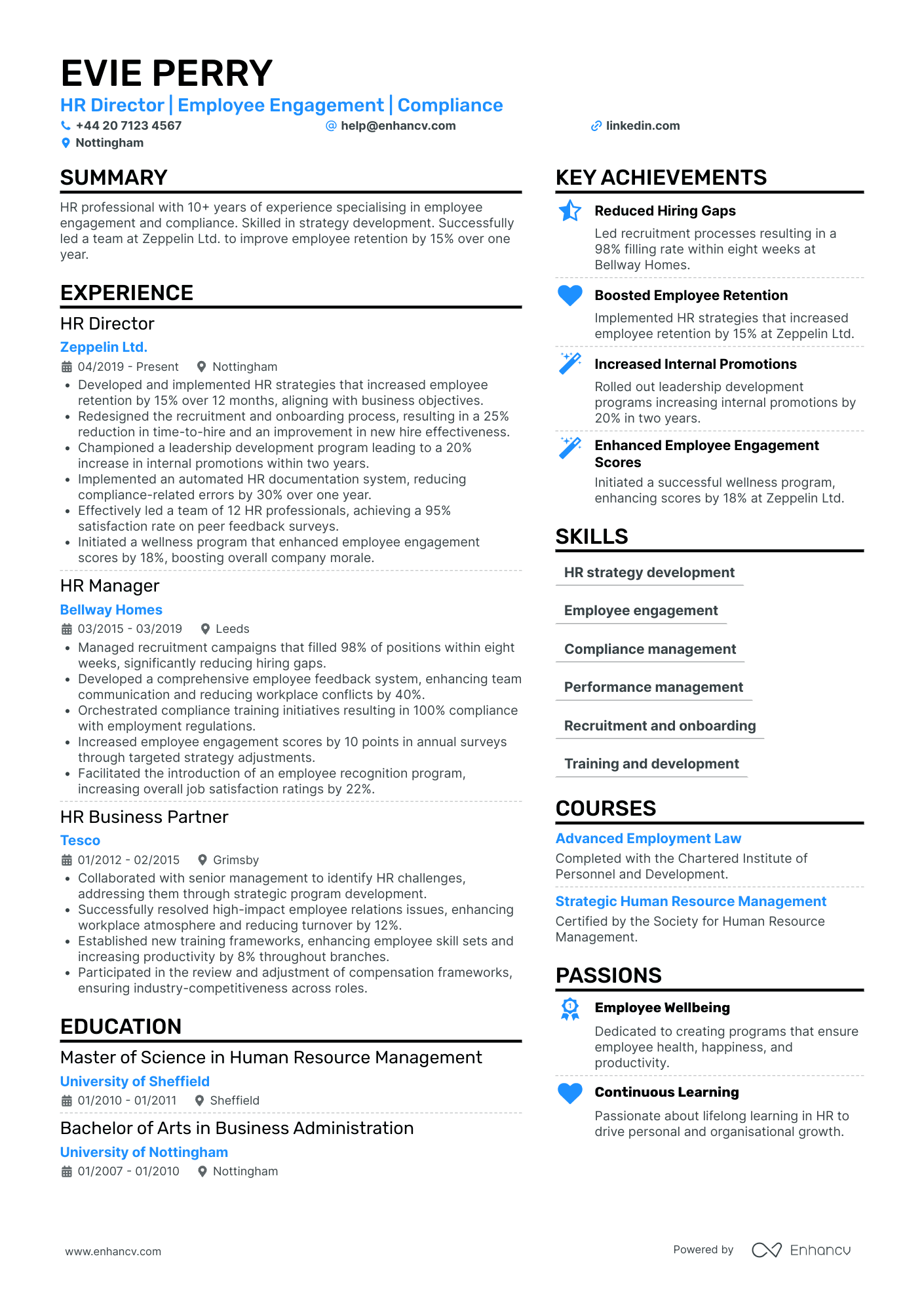HR Training Manager