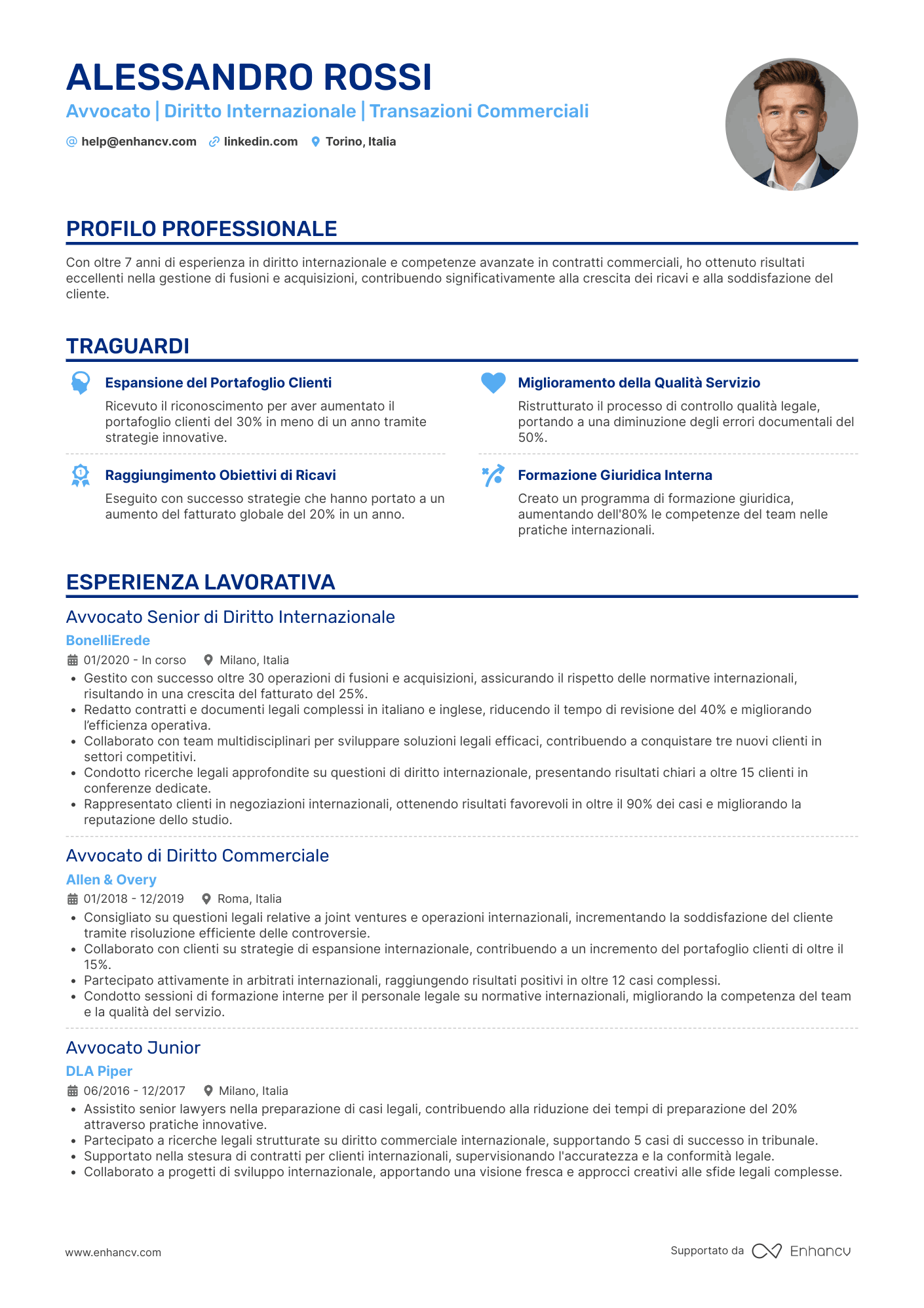 Avvocato internazionalista