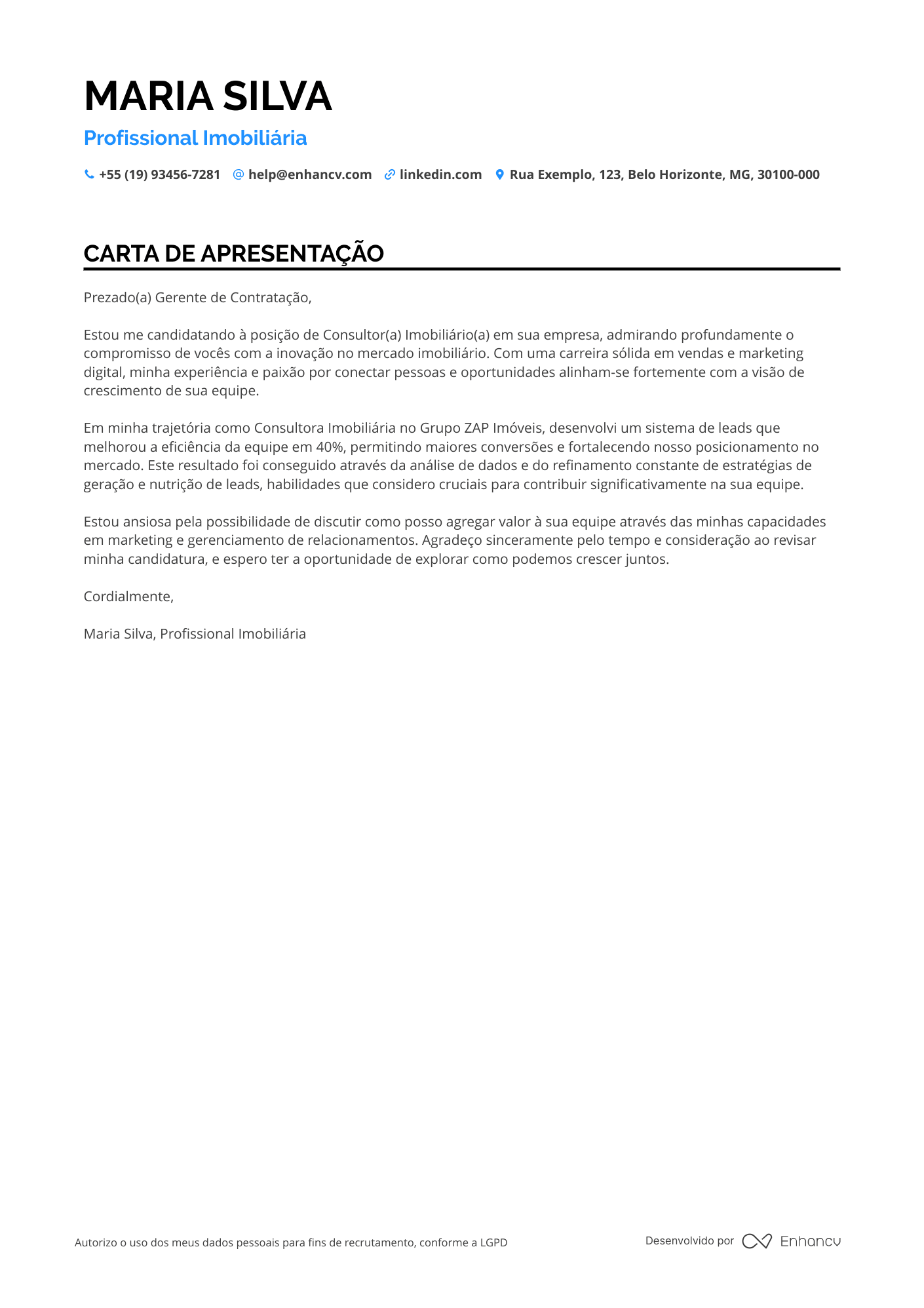 Corretor de imóveis Sem experiência