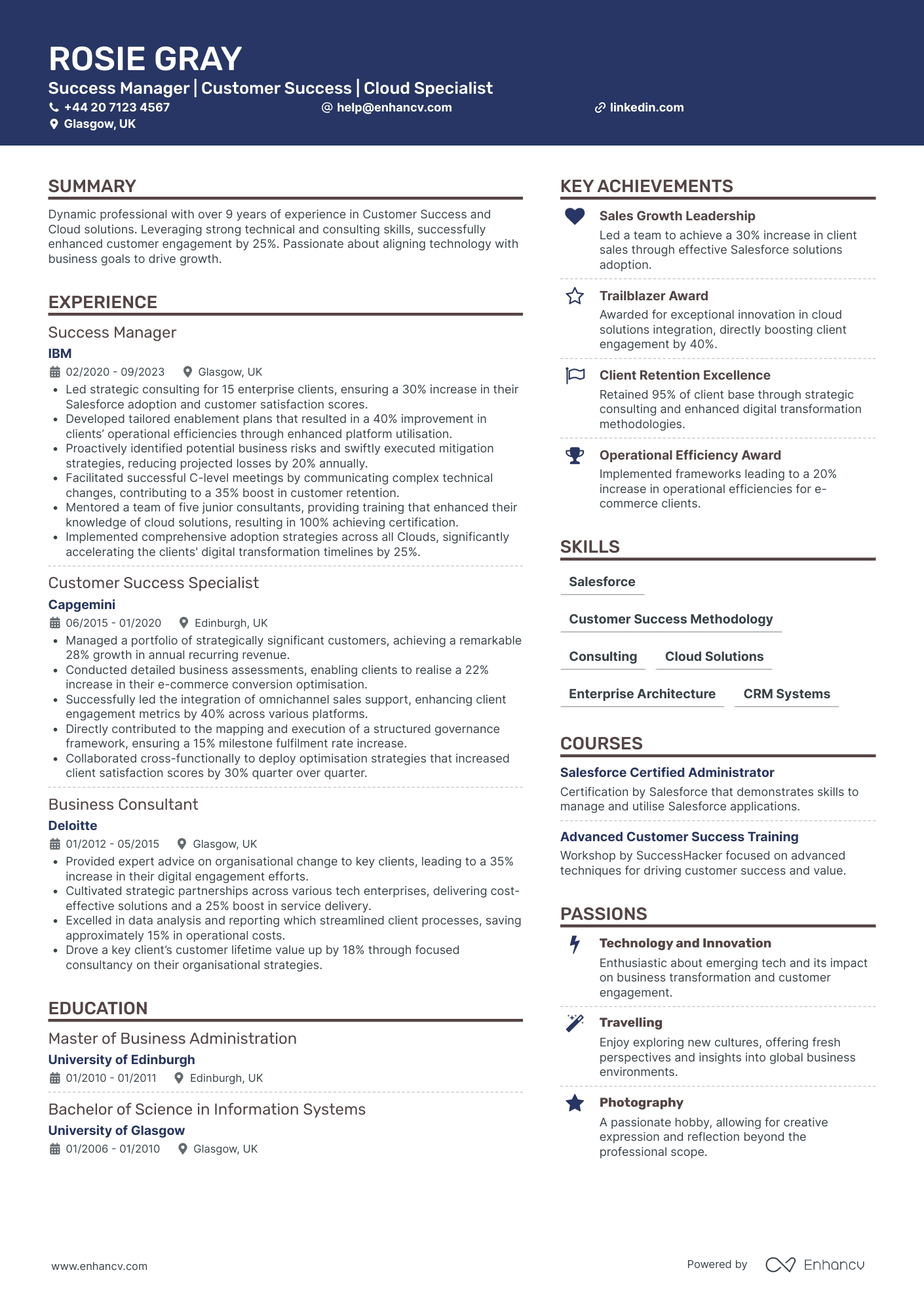 Customer Success Manager in E commerce