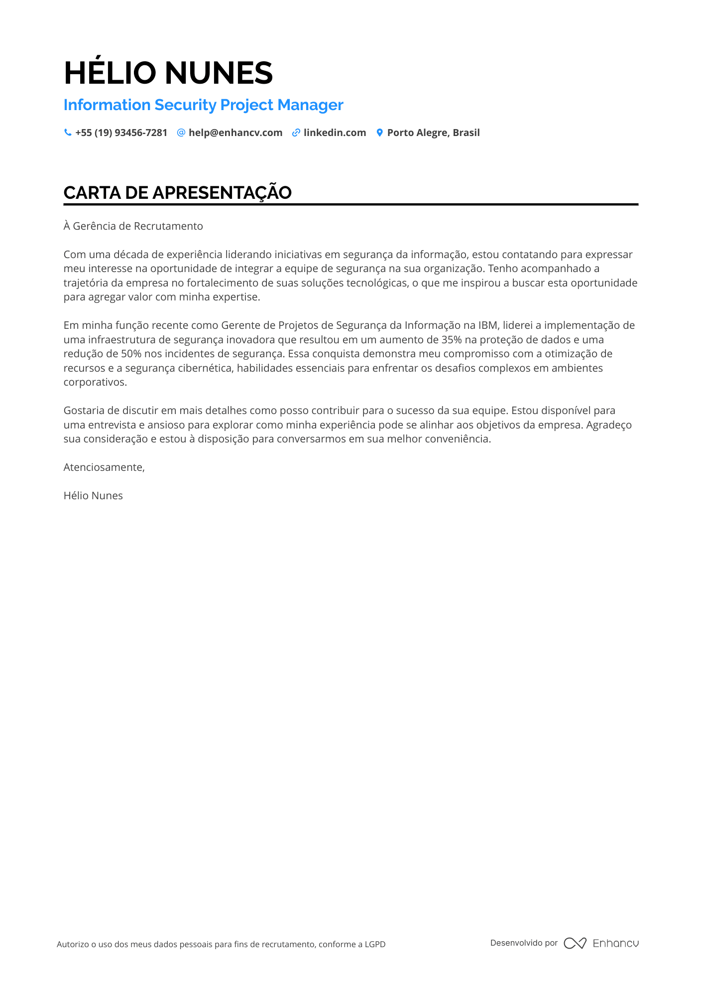 Gerente de Projetos Microsoft