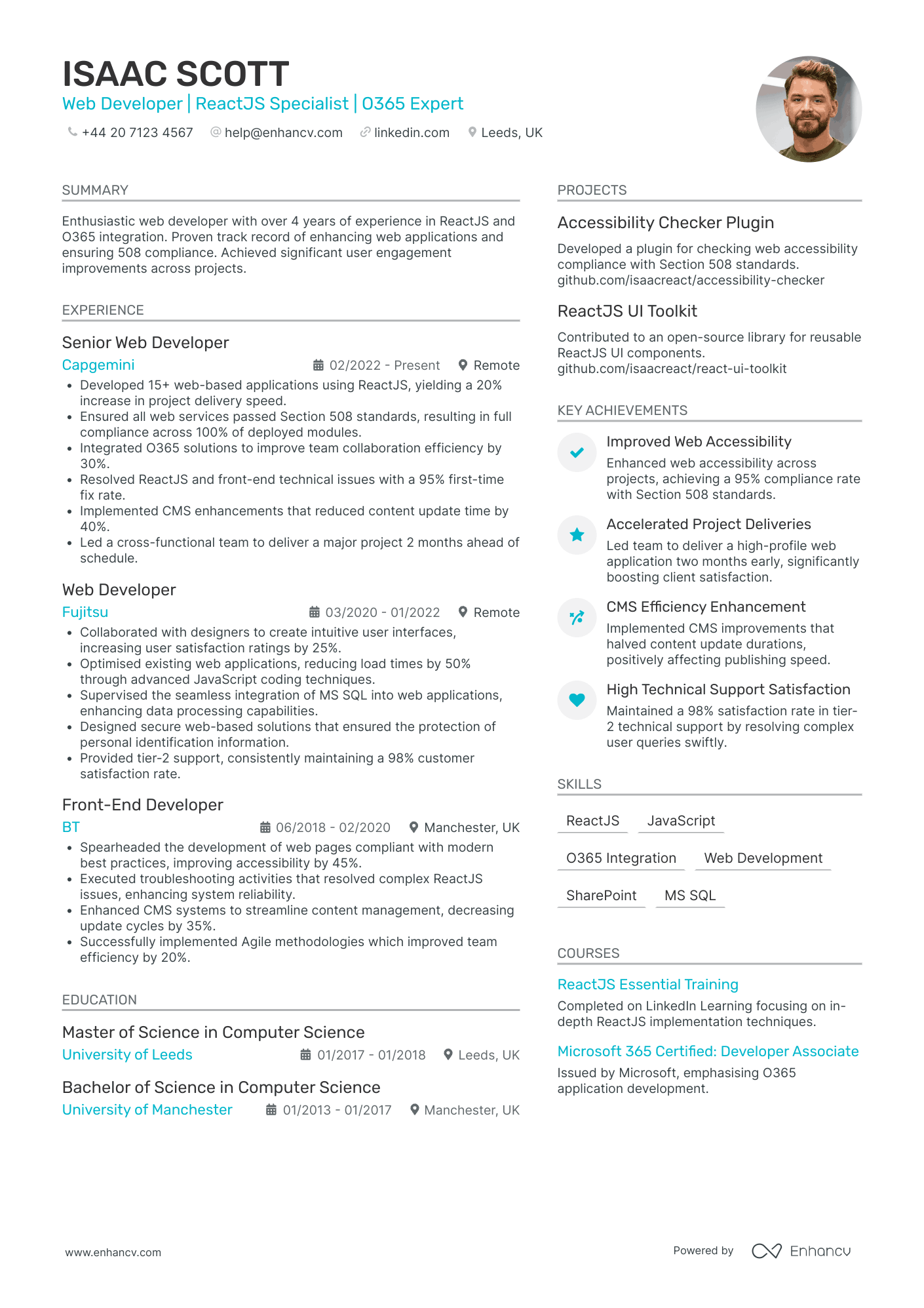 Computer Science Web Developer