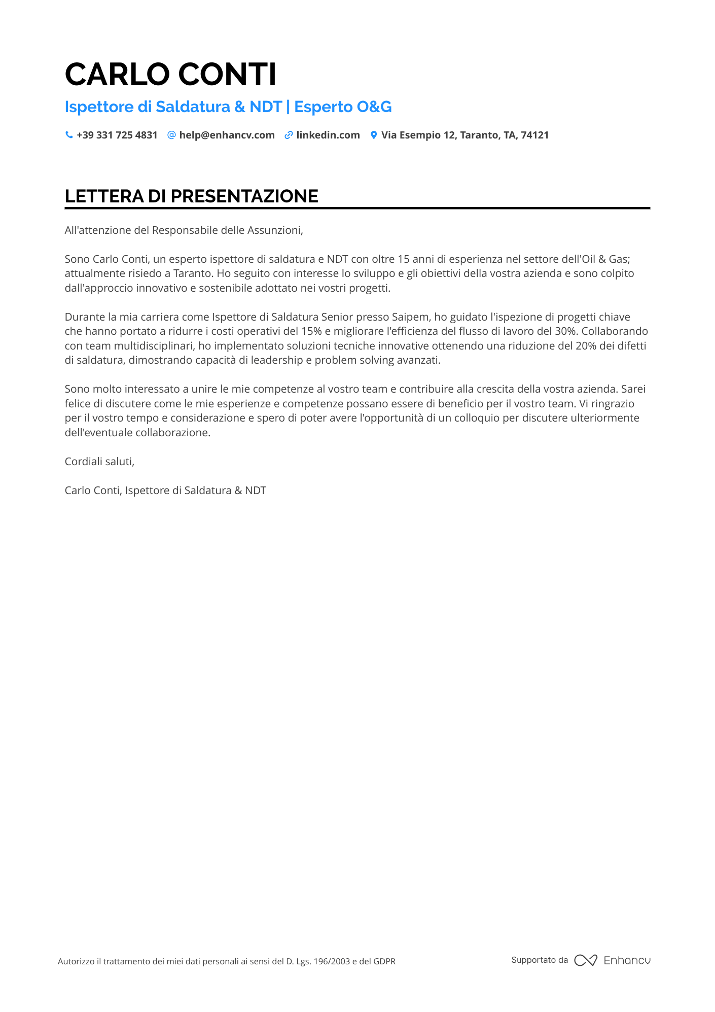 Saldatore di Strutture Metalliche