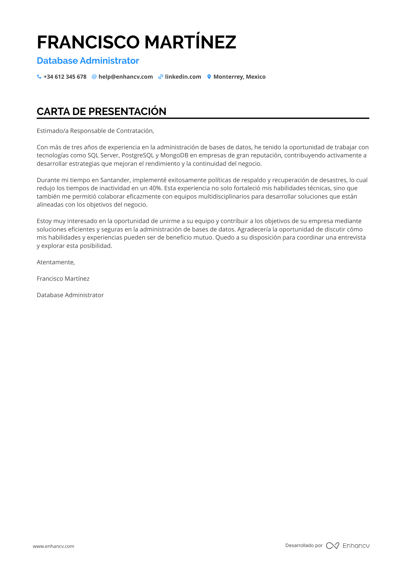 Programador de Bases de Datos