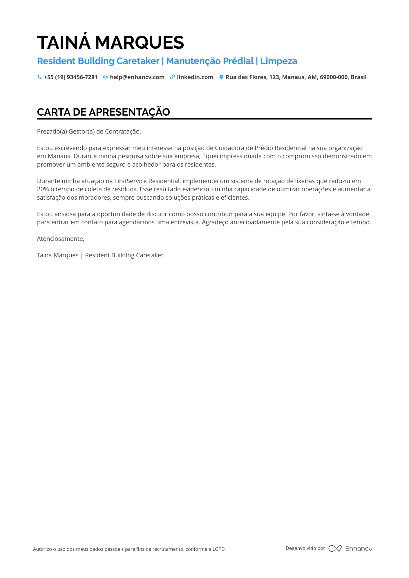 Zelador de Prédios Residenciais