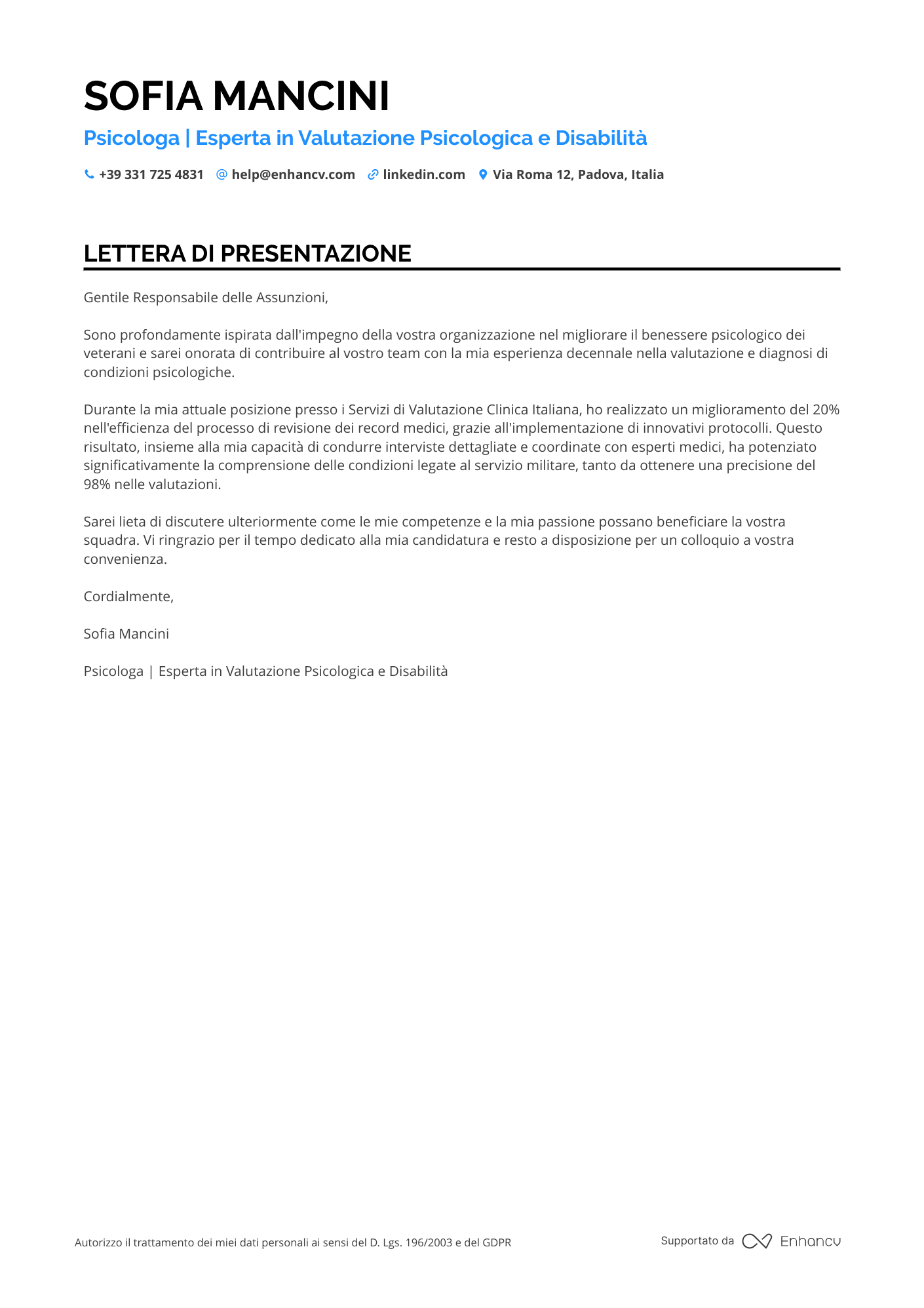 Psicologo del Lavoro