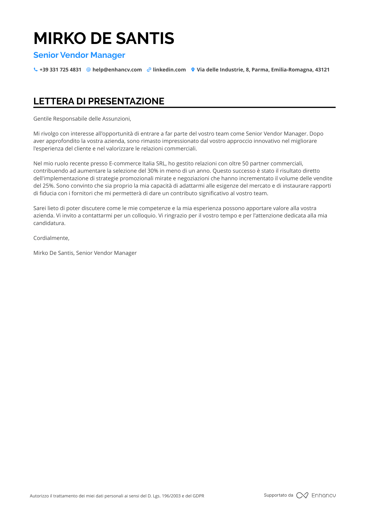 Specialista in Marketing Amazon