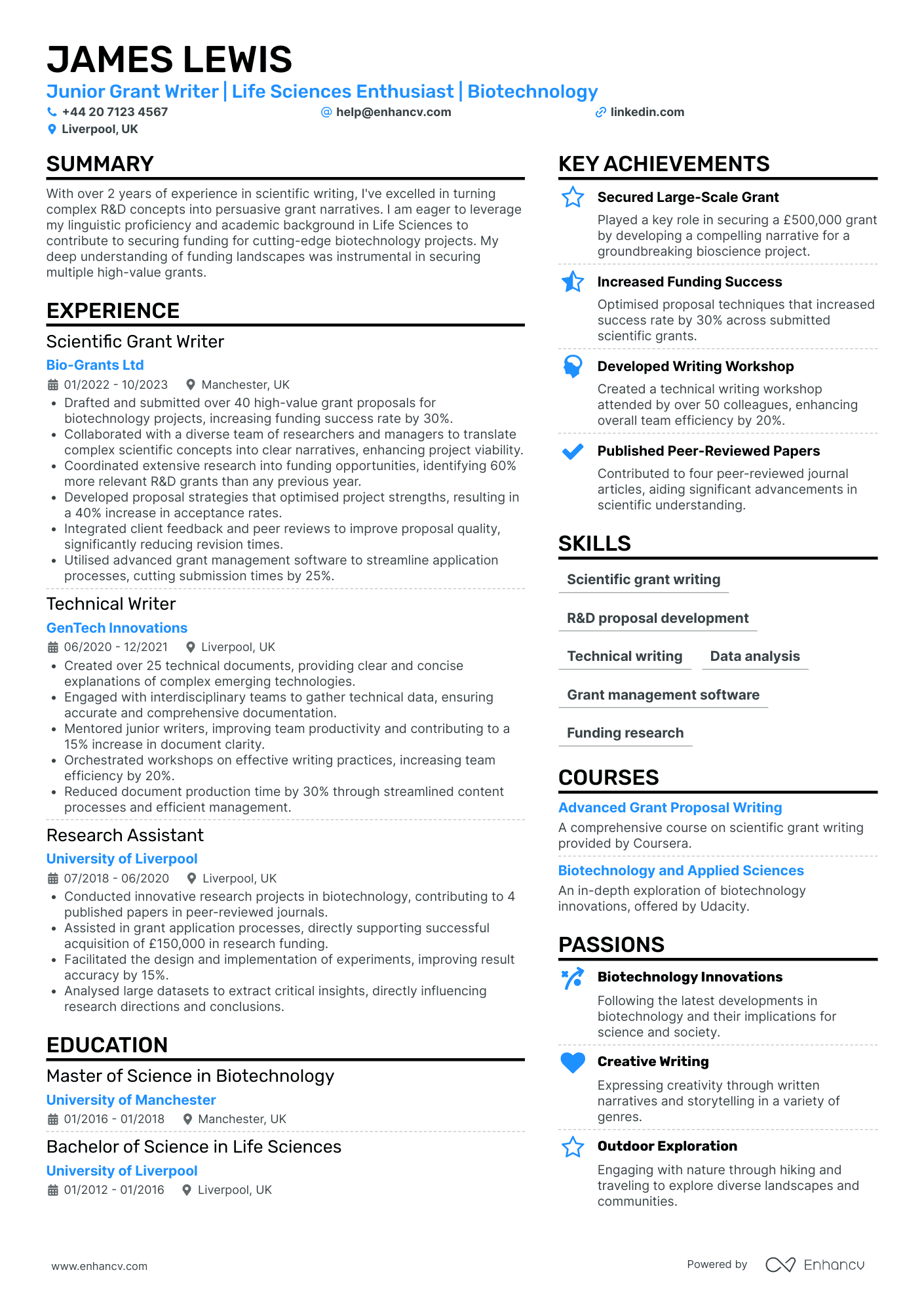 Biology Content Writer