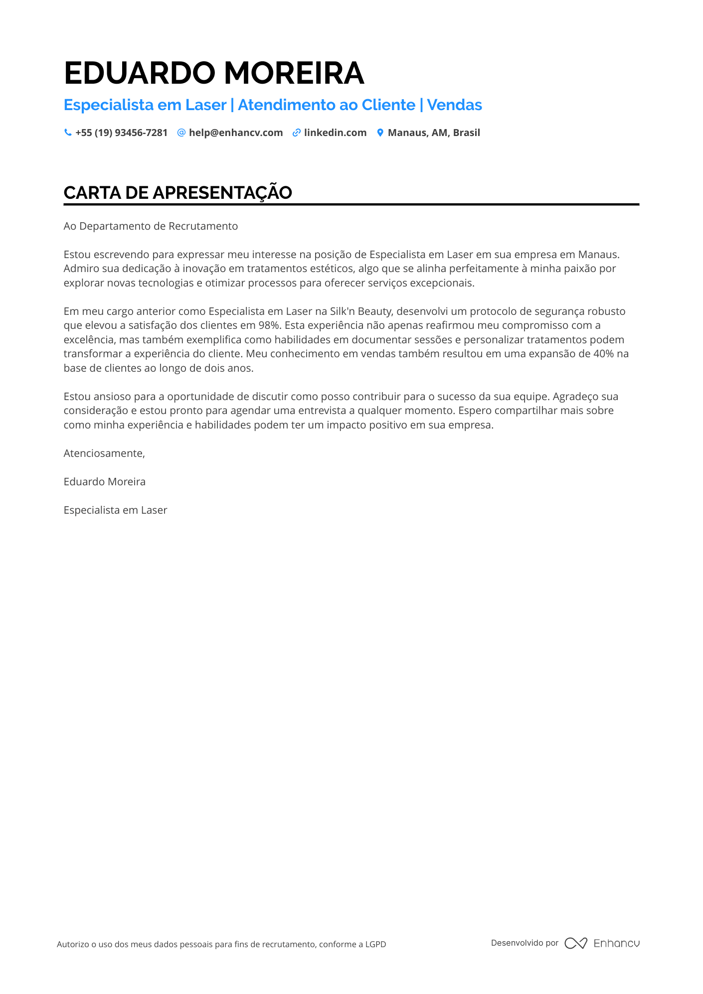 Esteticista Especialista