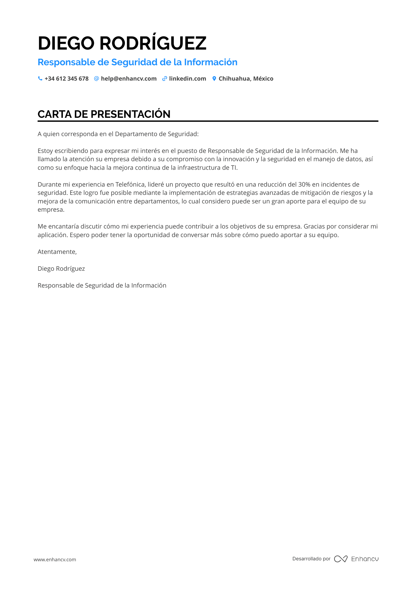 Gerente de Seguridad