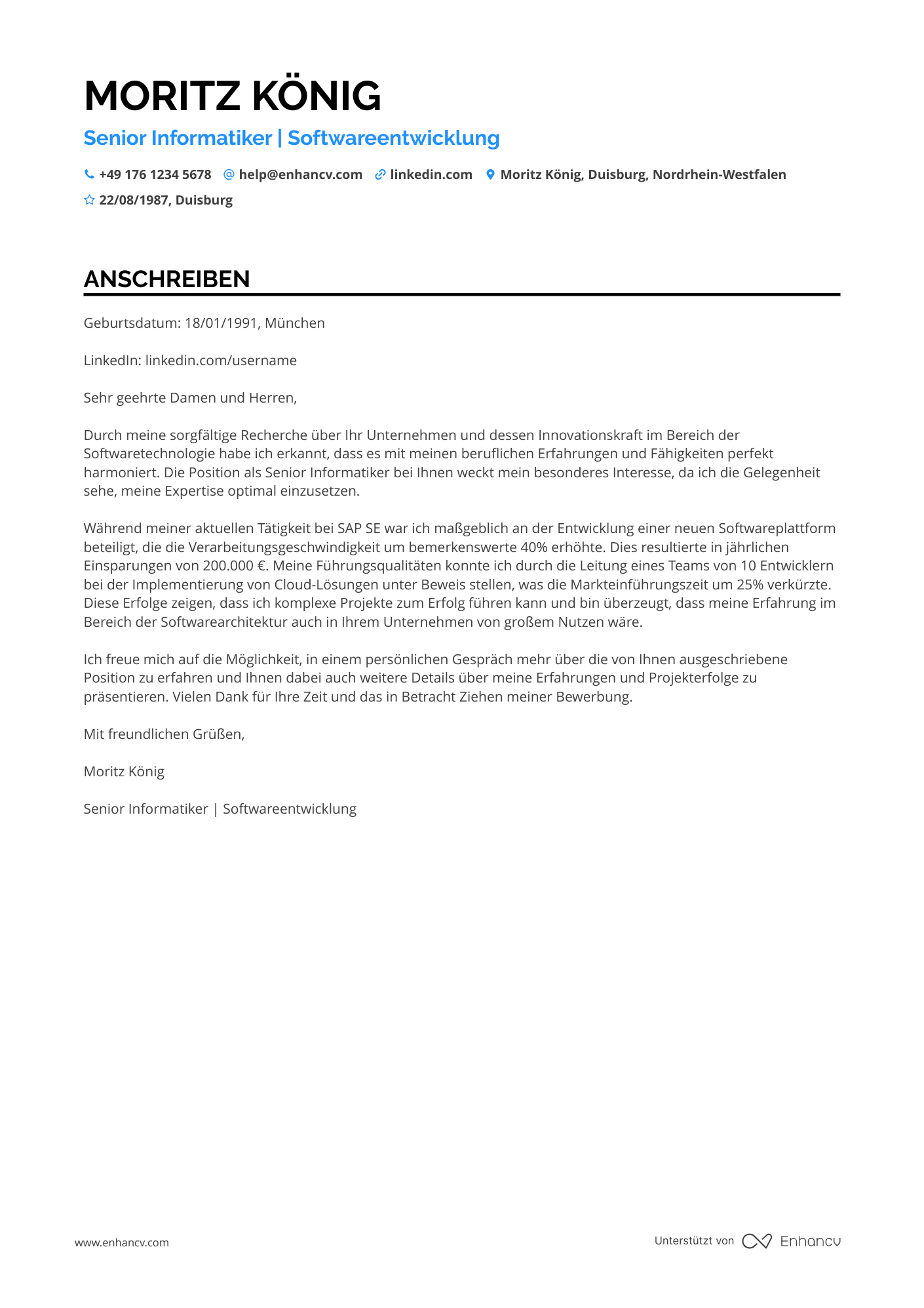 Senior Informatiker