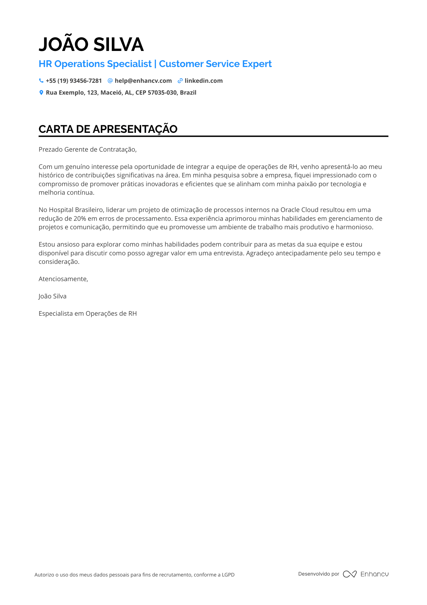 RH Meio período