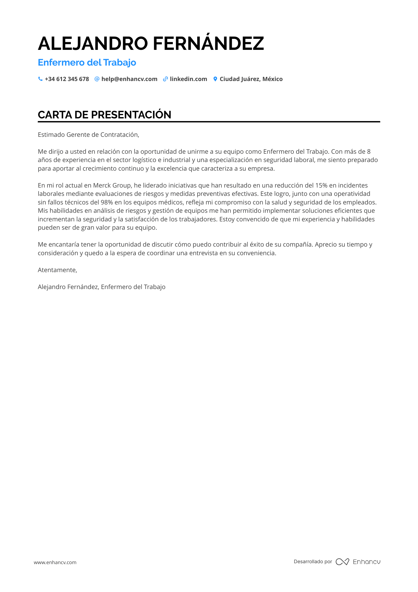 Enfermera de Oncología