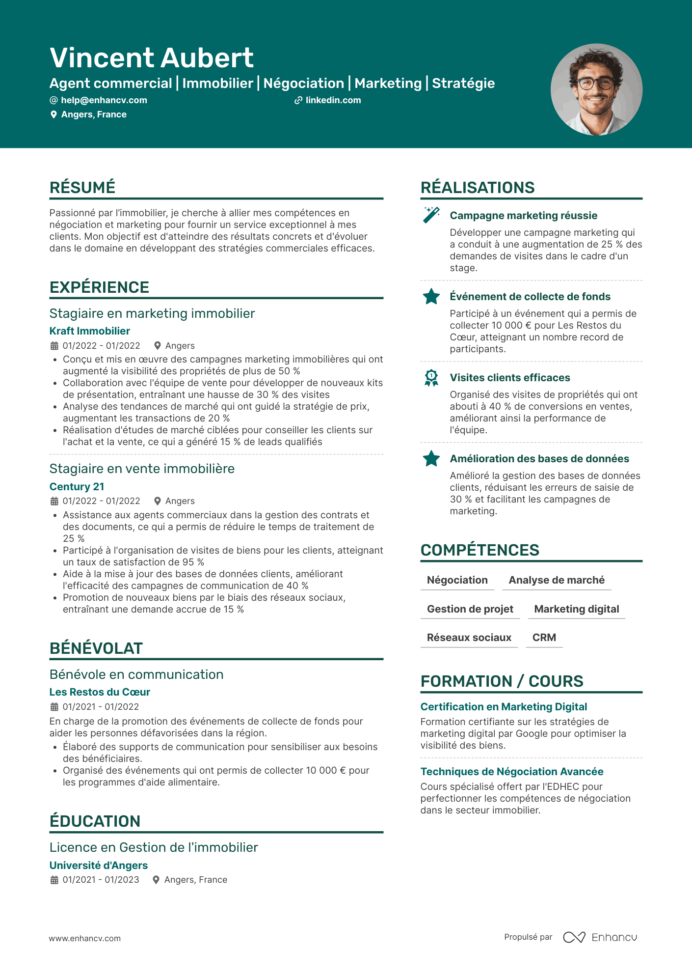 Agent commercial immobilier