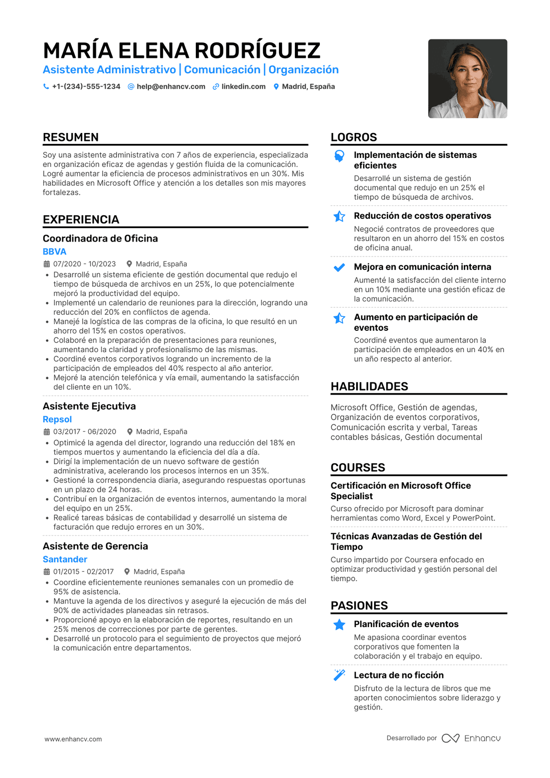 Asistente administrativo