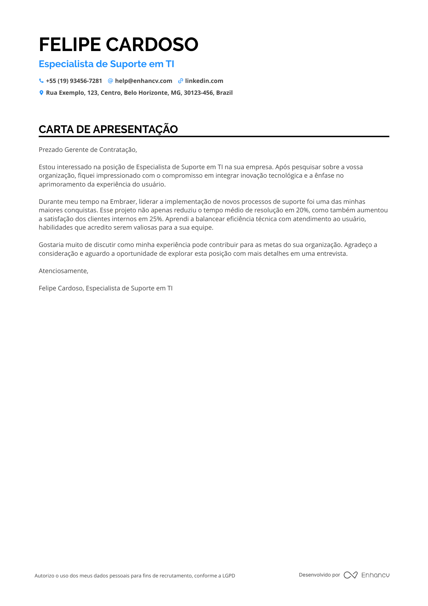Técnico em Tecnologia da Informação
