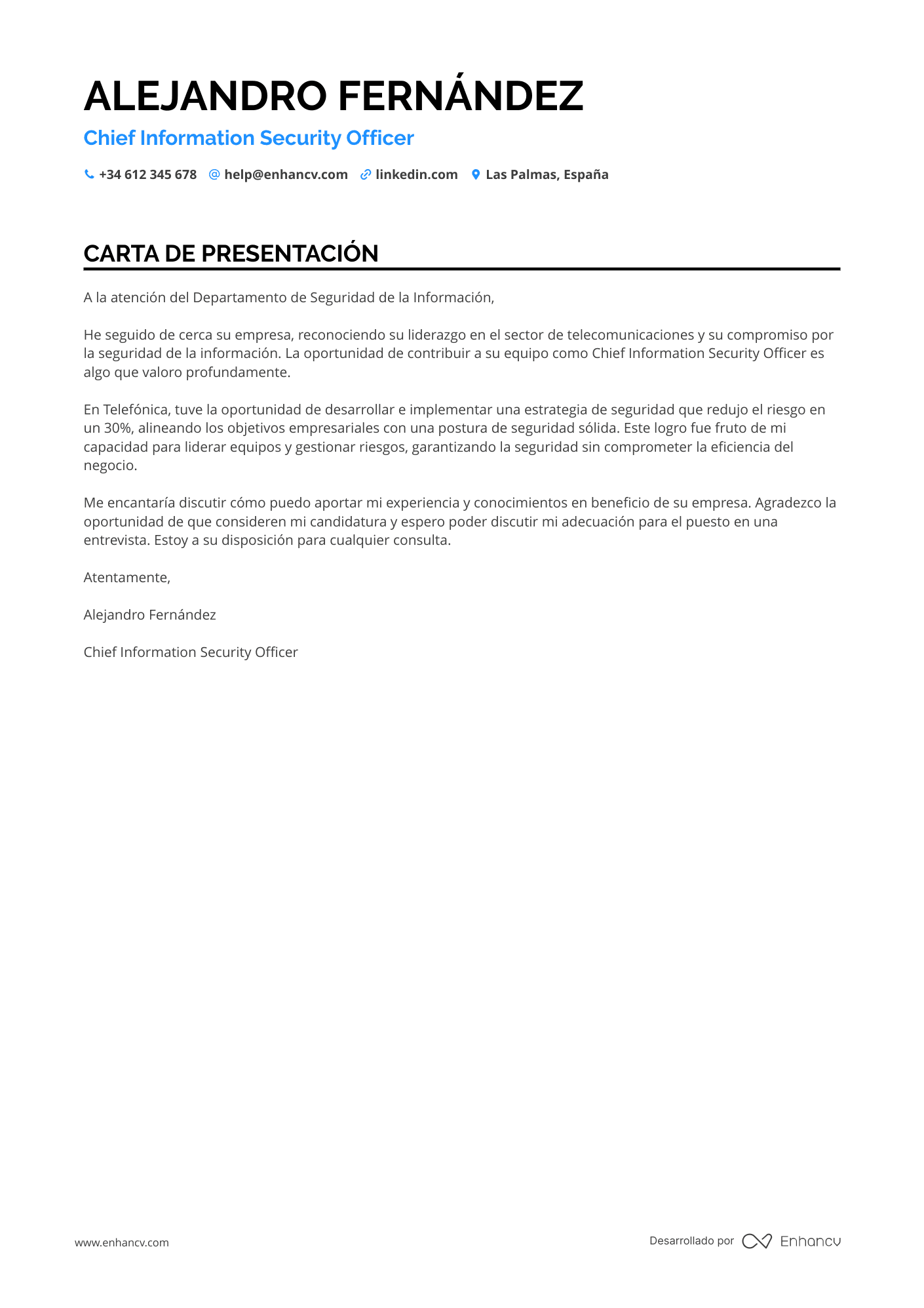 Jefe de Informática
