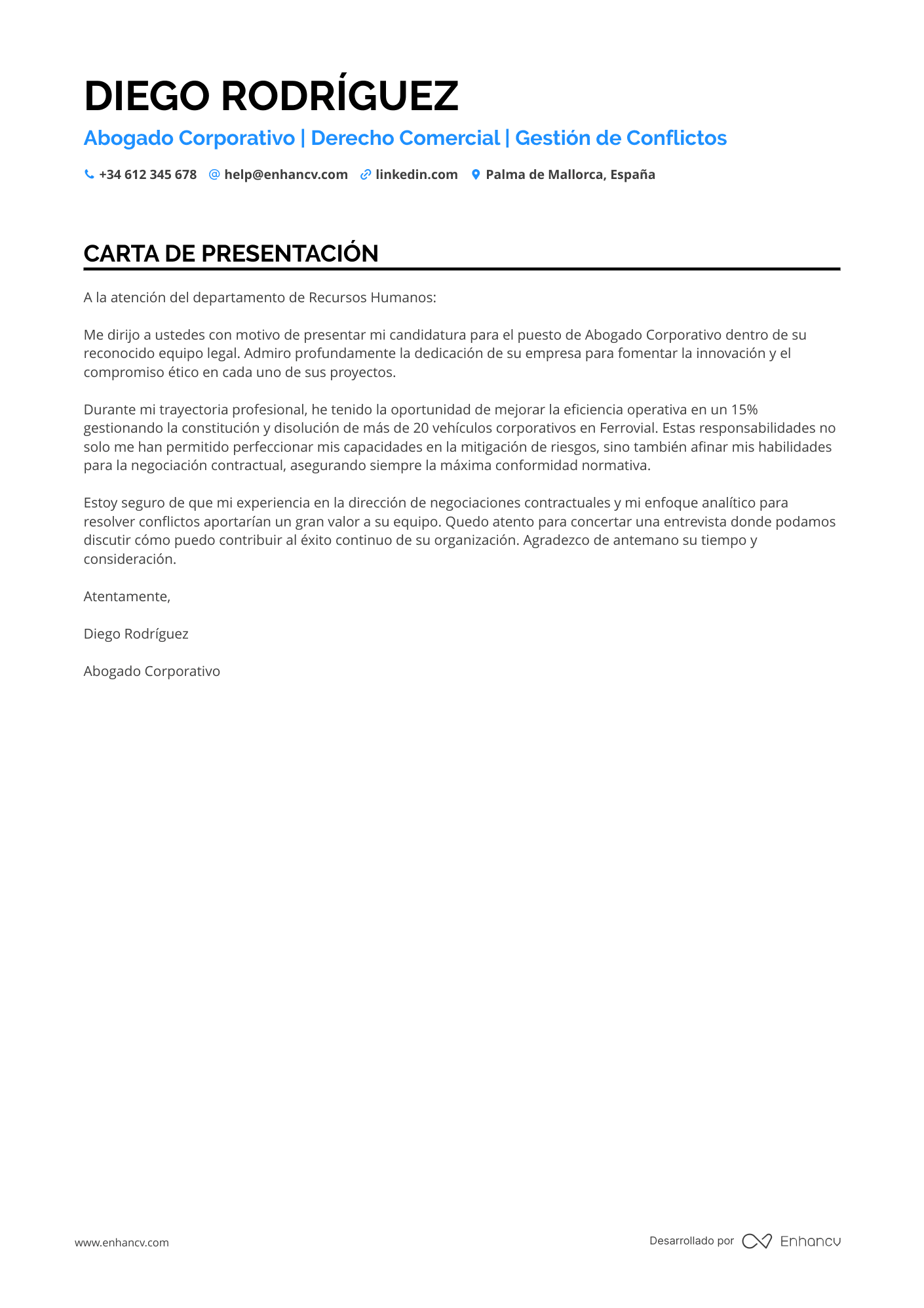 Abogado Senior
