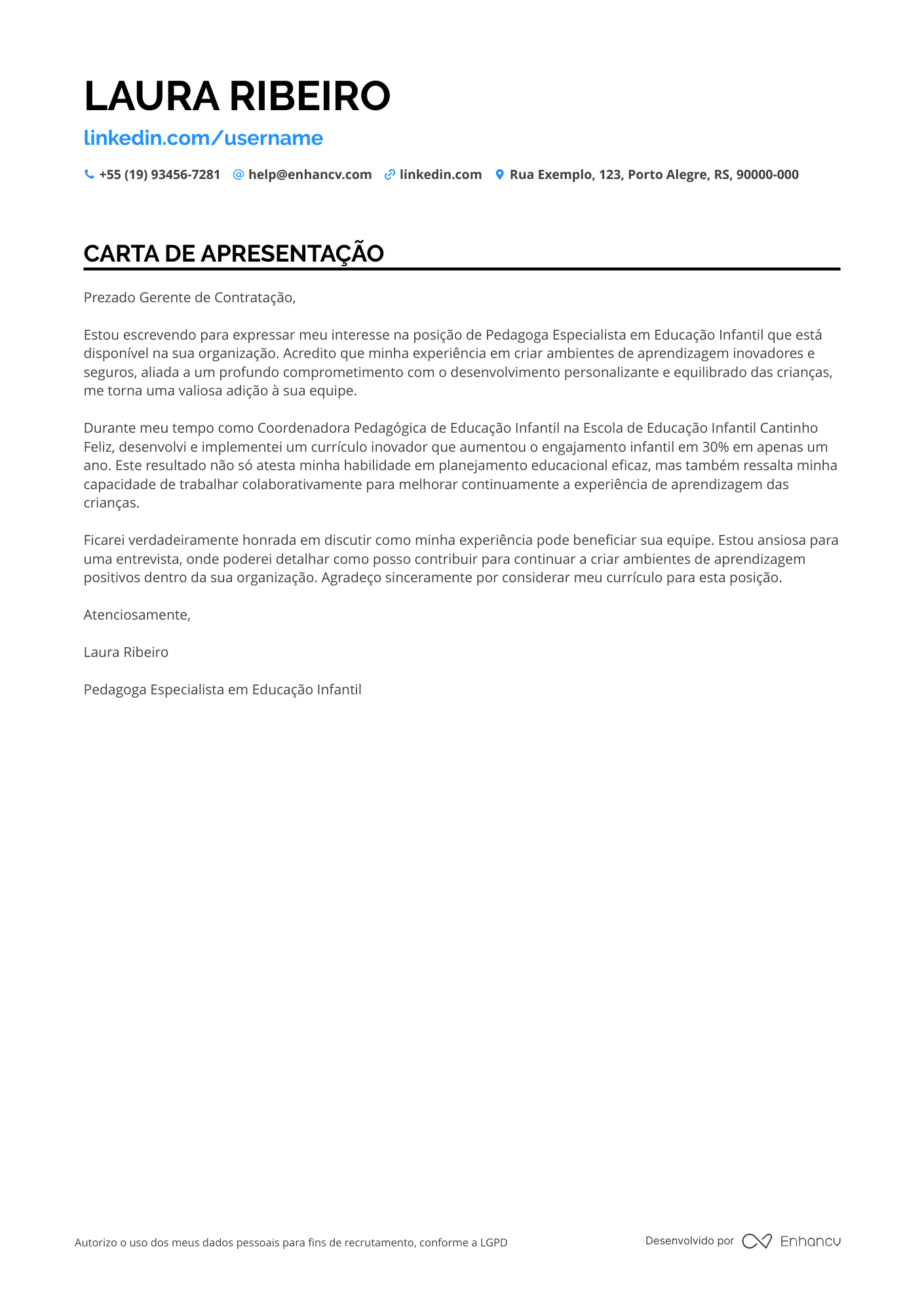 Professor Infantil de Educação Física