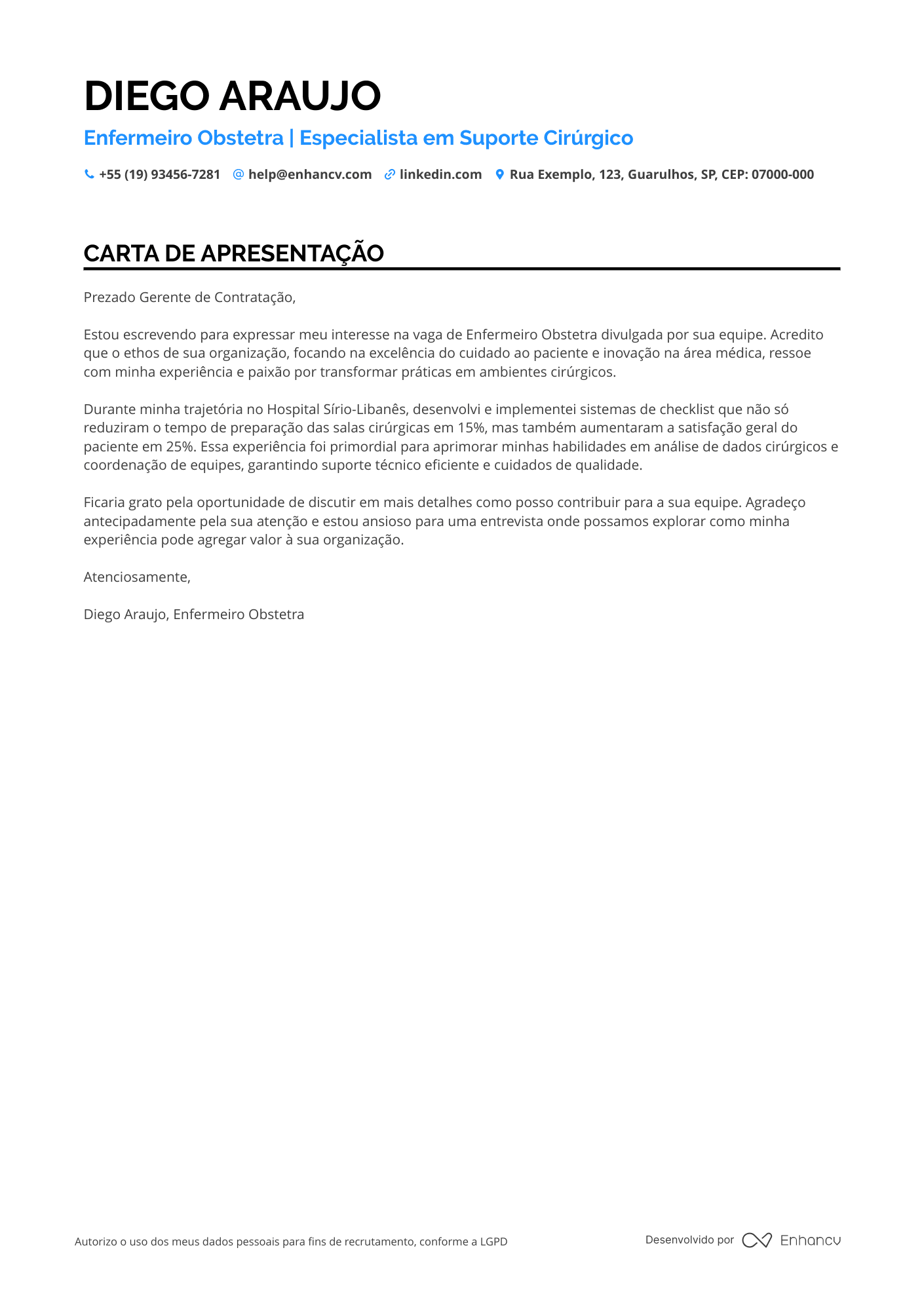 Enfermeira de Obstetrícia
