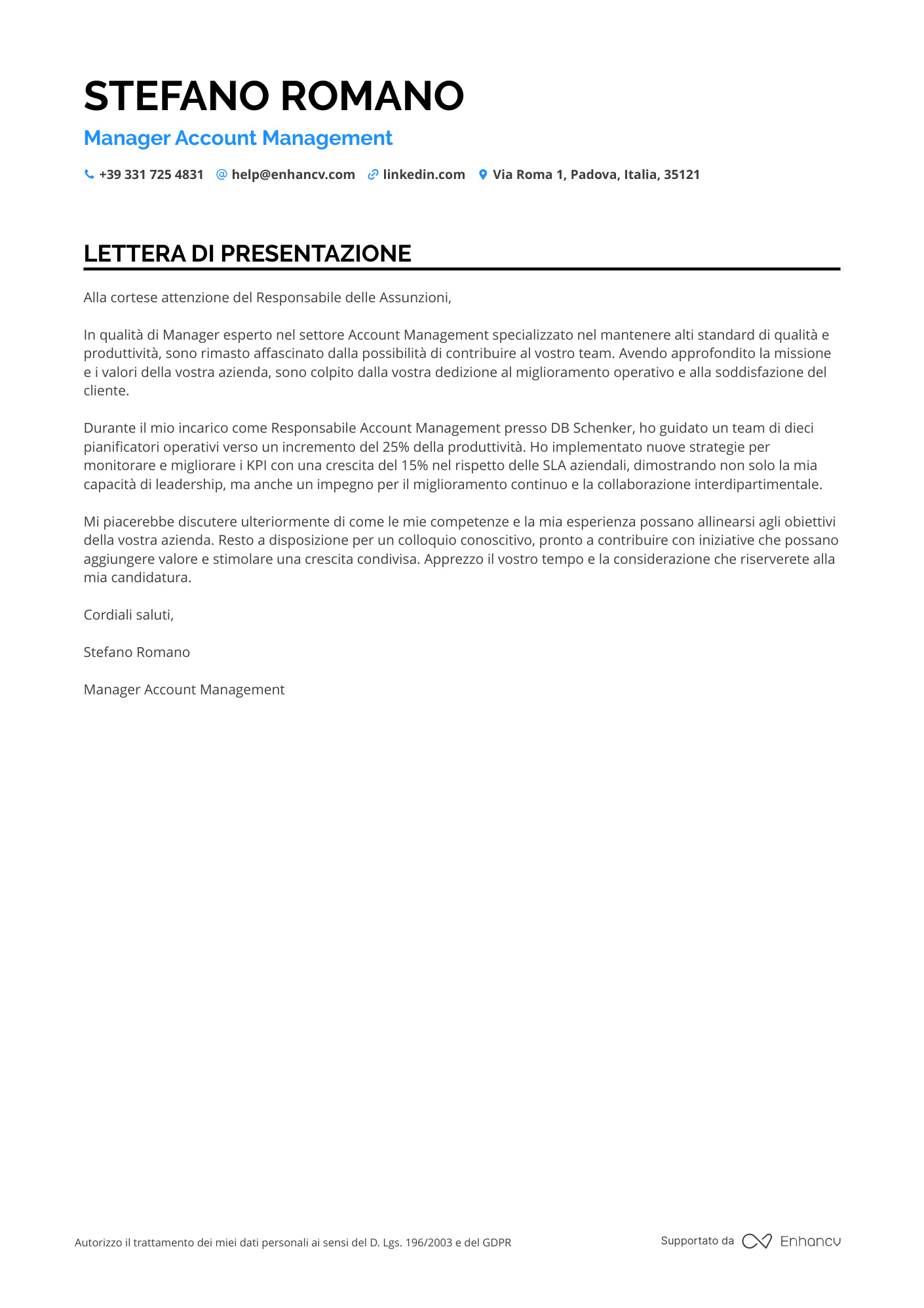 Gestore Account Poste Italiane