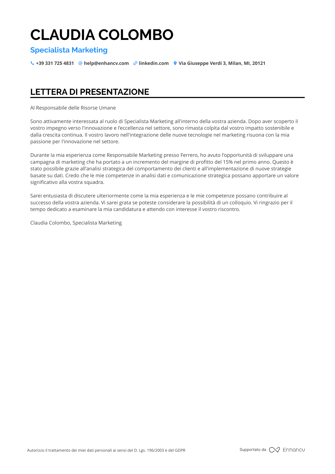 Responsabile Amministrazione Lidl