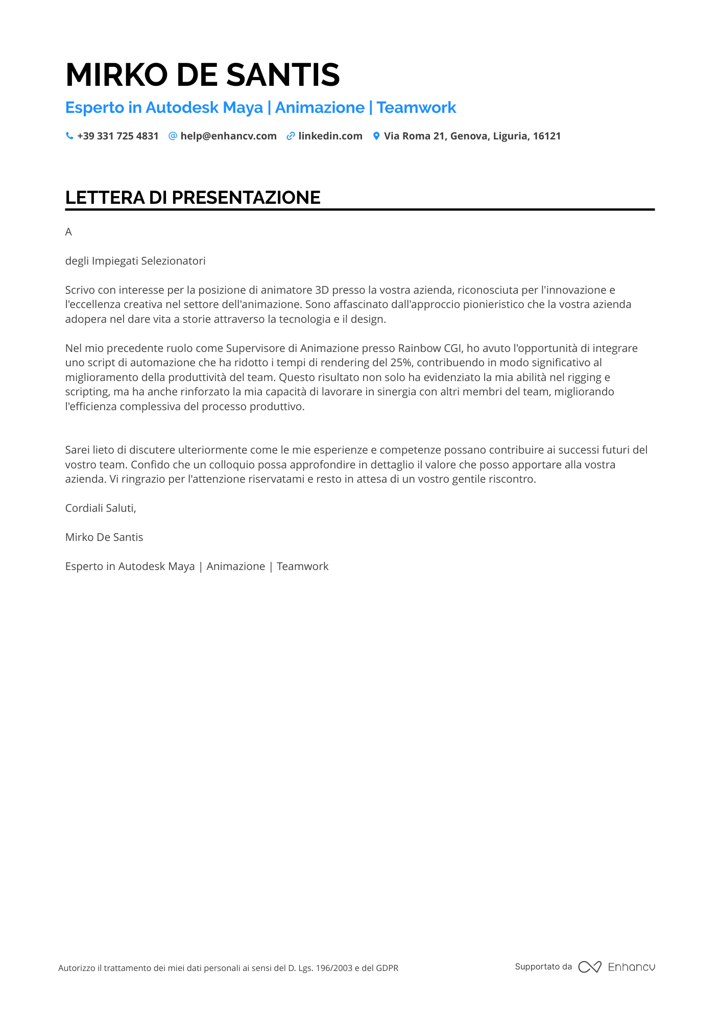 Animatore Senza Esperienza