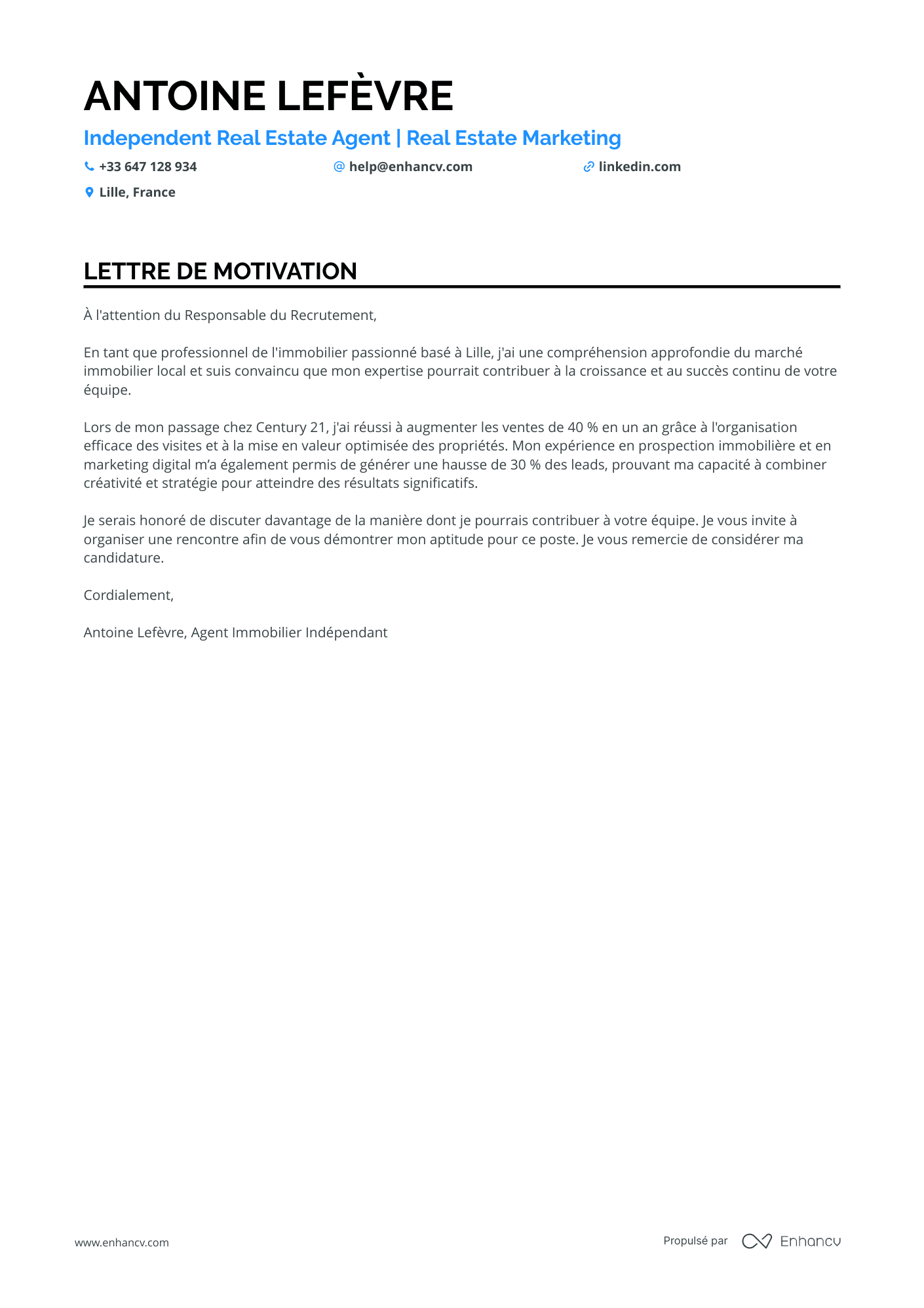 Agent Immobilier Stagiaire