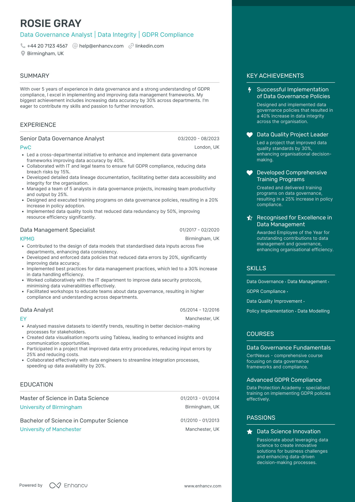 Data Governance Analyst