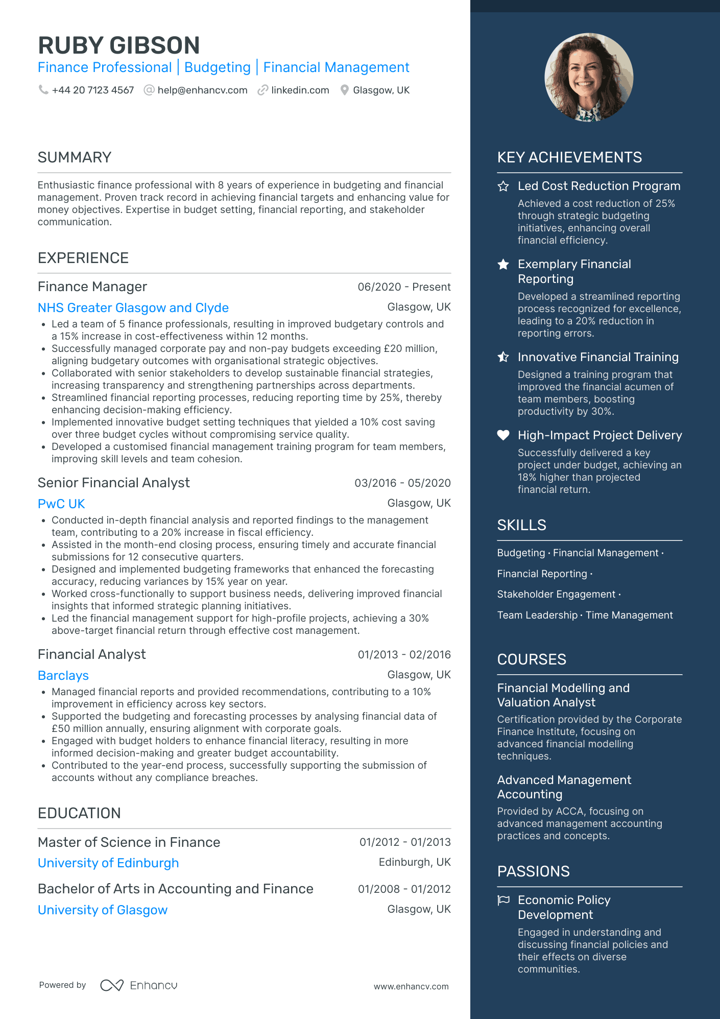 Corporate Finance Manager