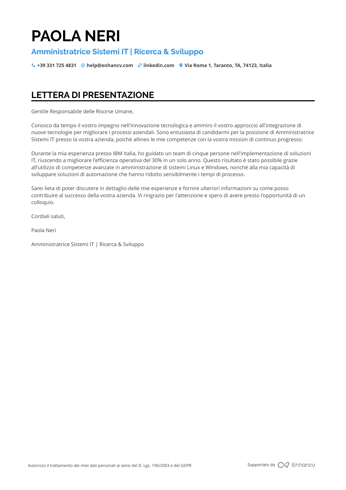 Amministratore di rete OSS