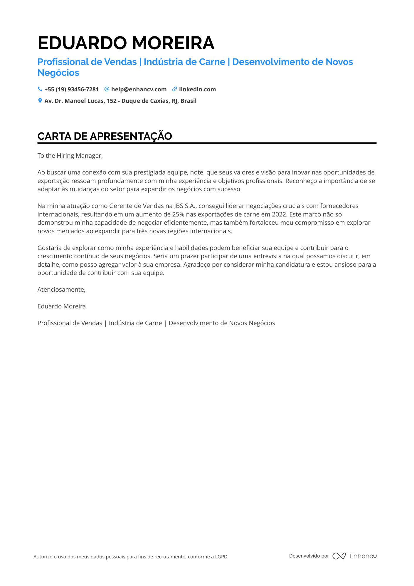 Vendedor de Tecnologia