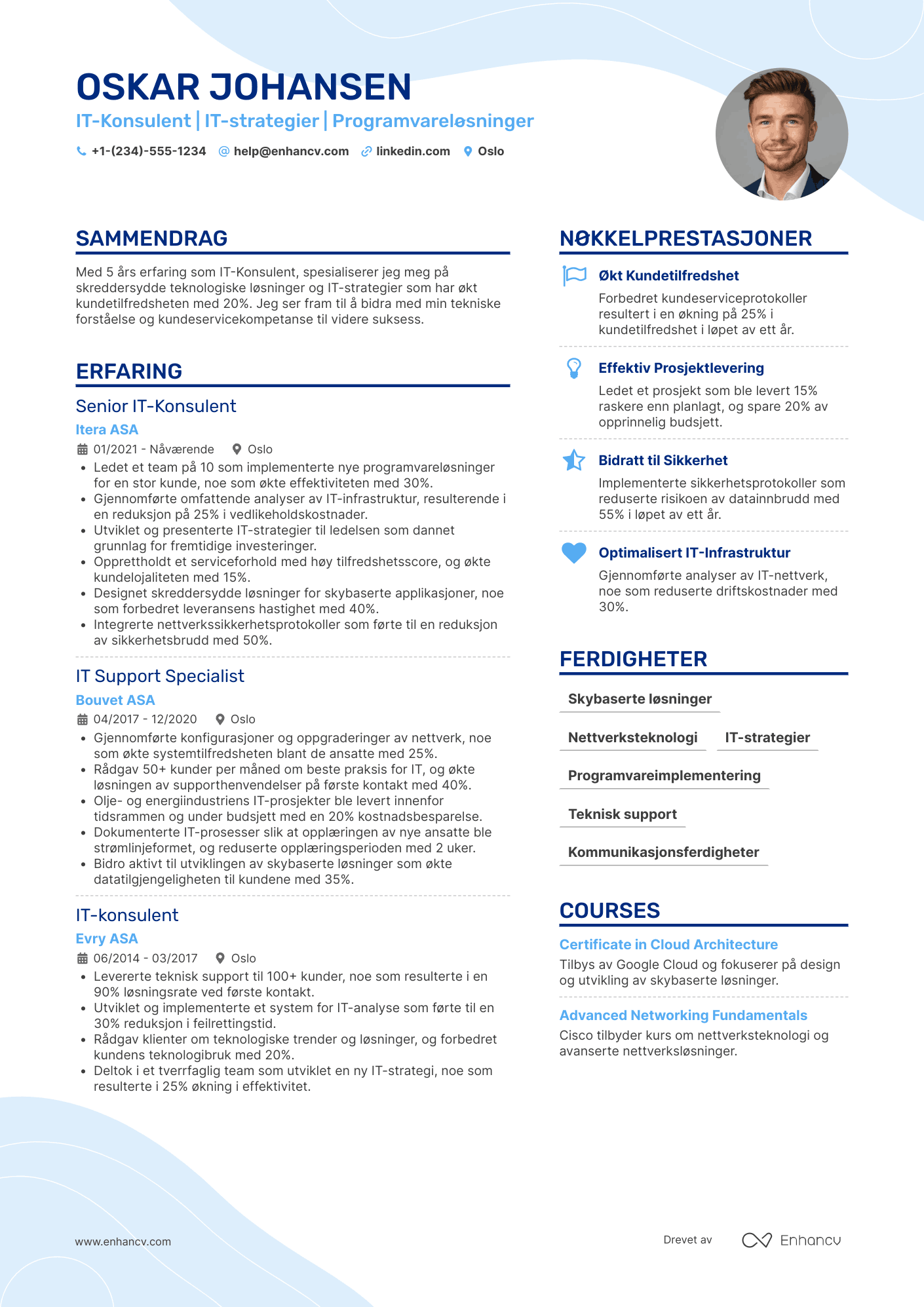 CV for IT Konsulent