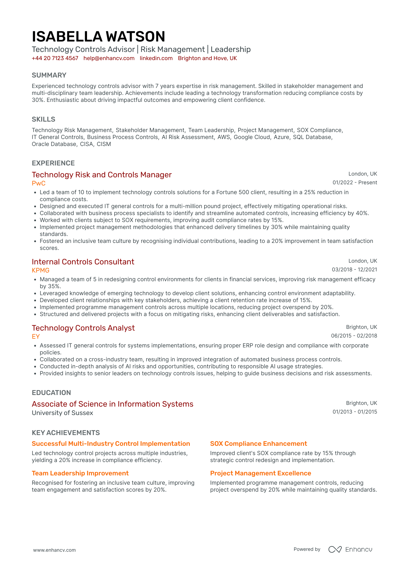 Assistant Manager in Information Technology