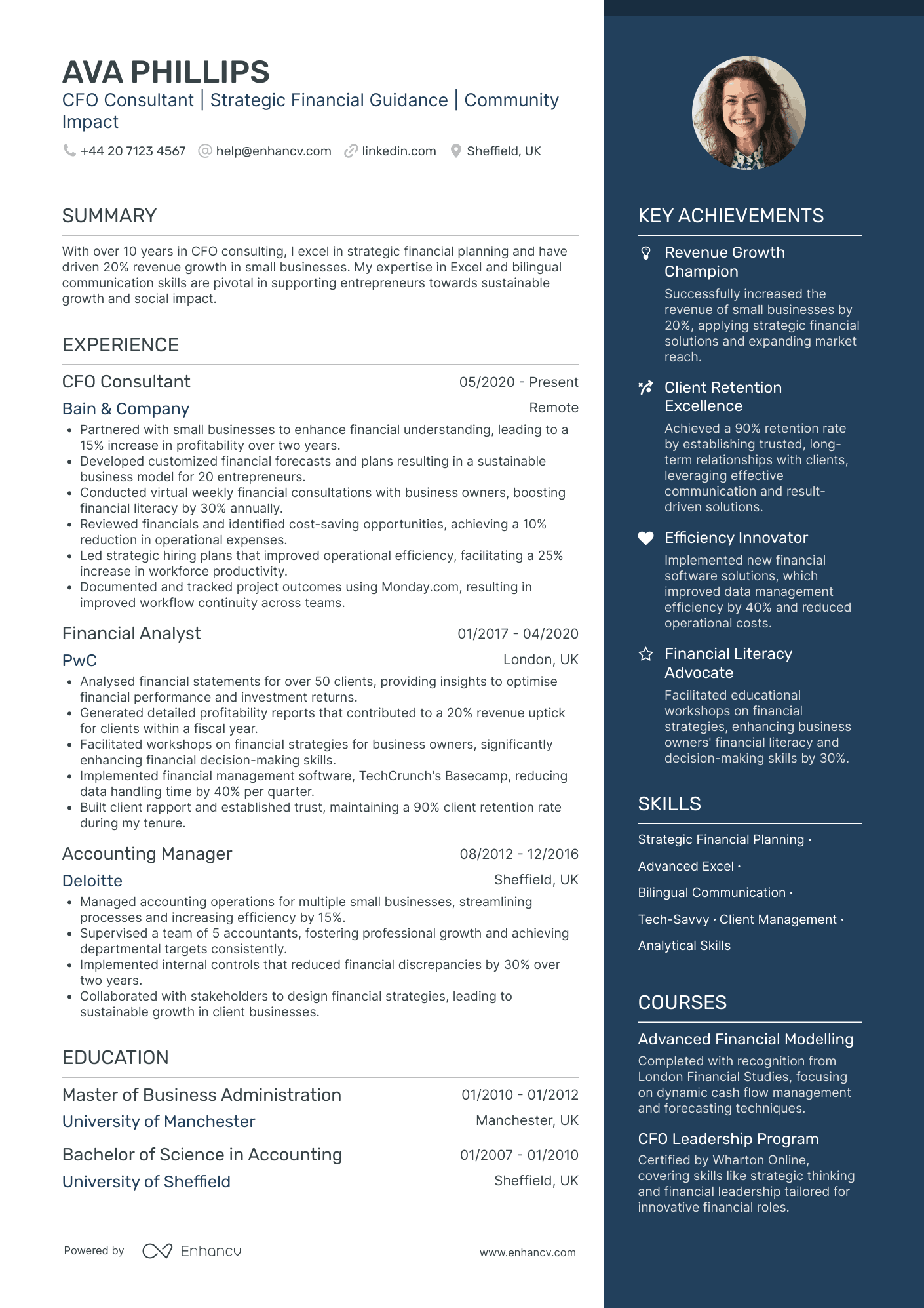 CFO in Non profit
