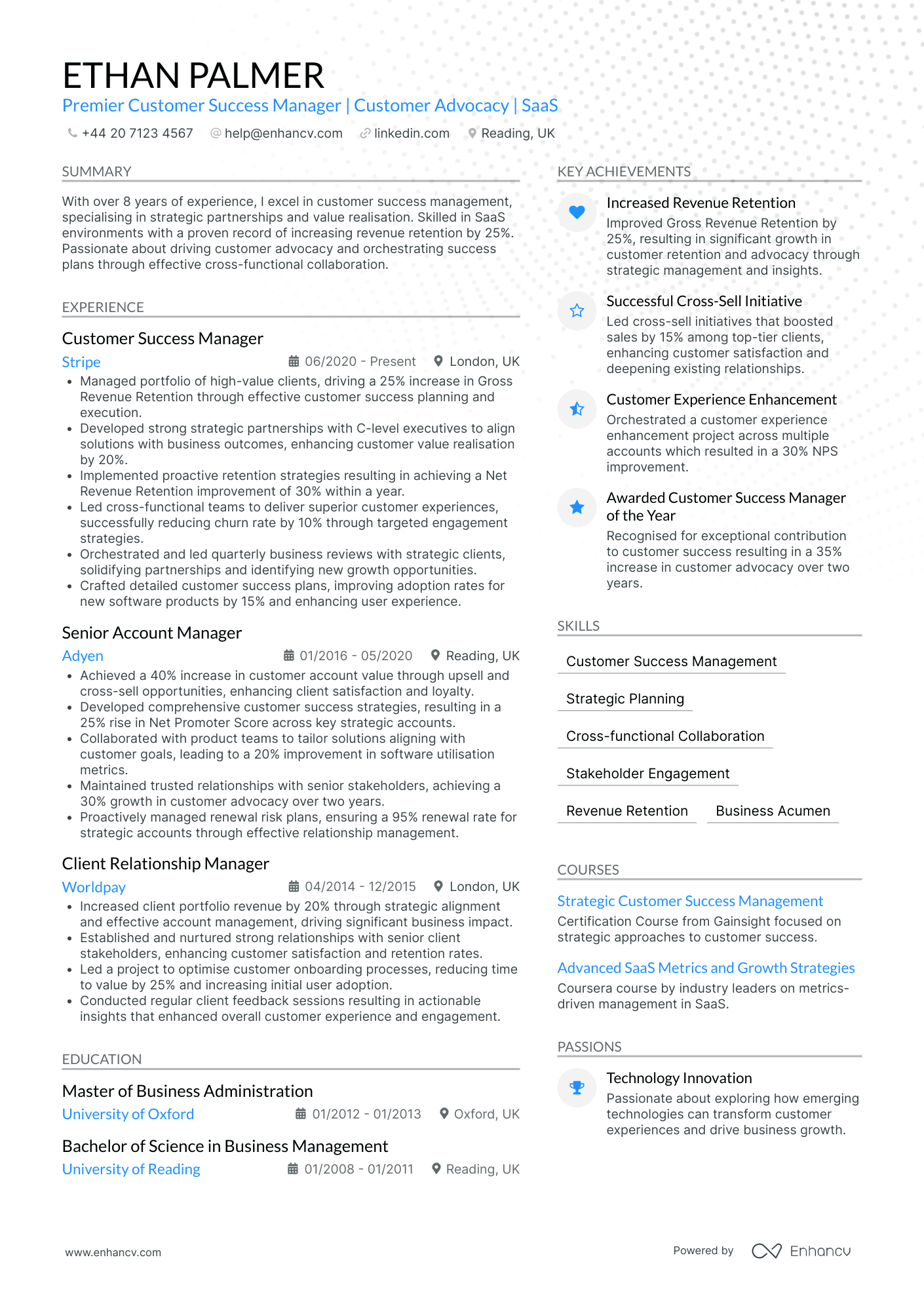 Customer Success Manager in Software