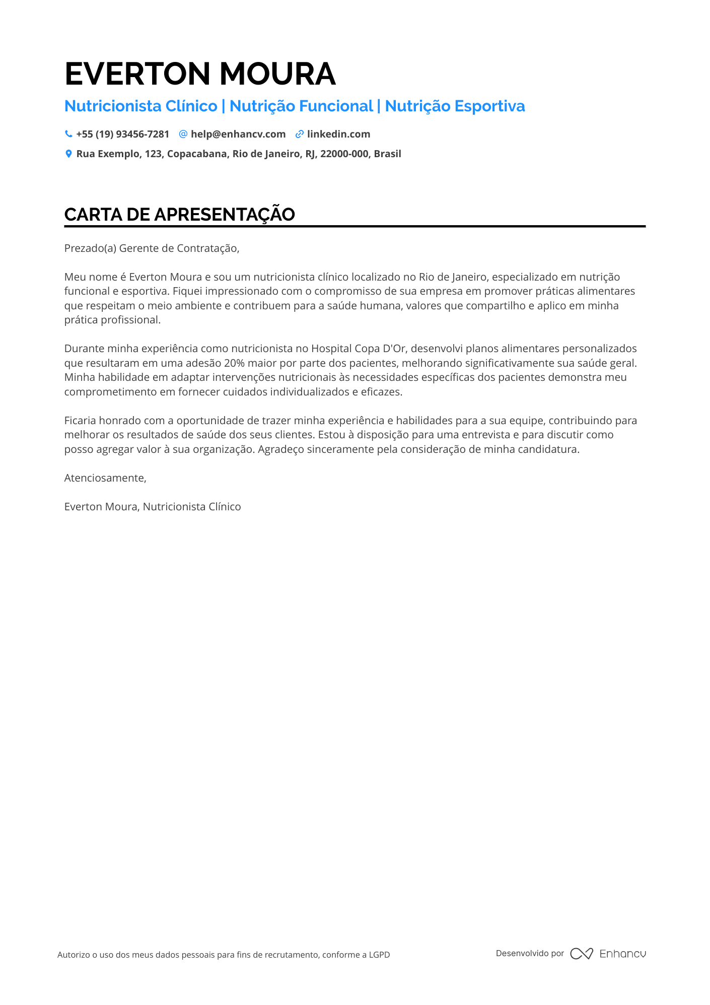 Nutricionista Esportivo